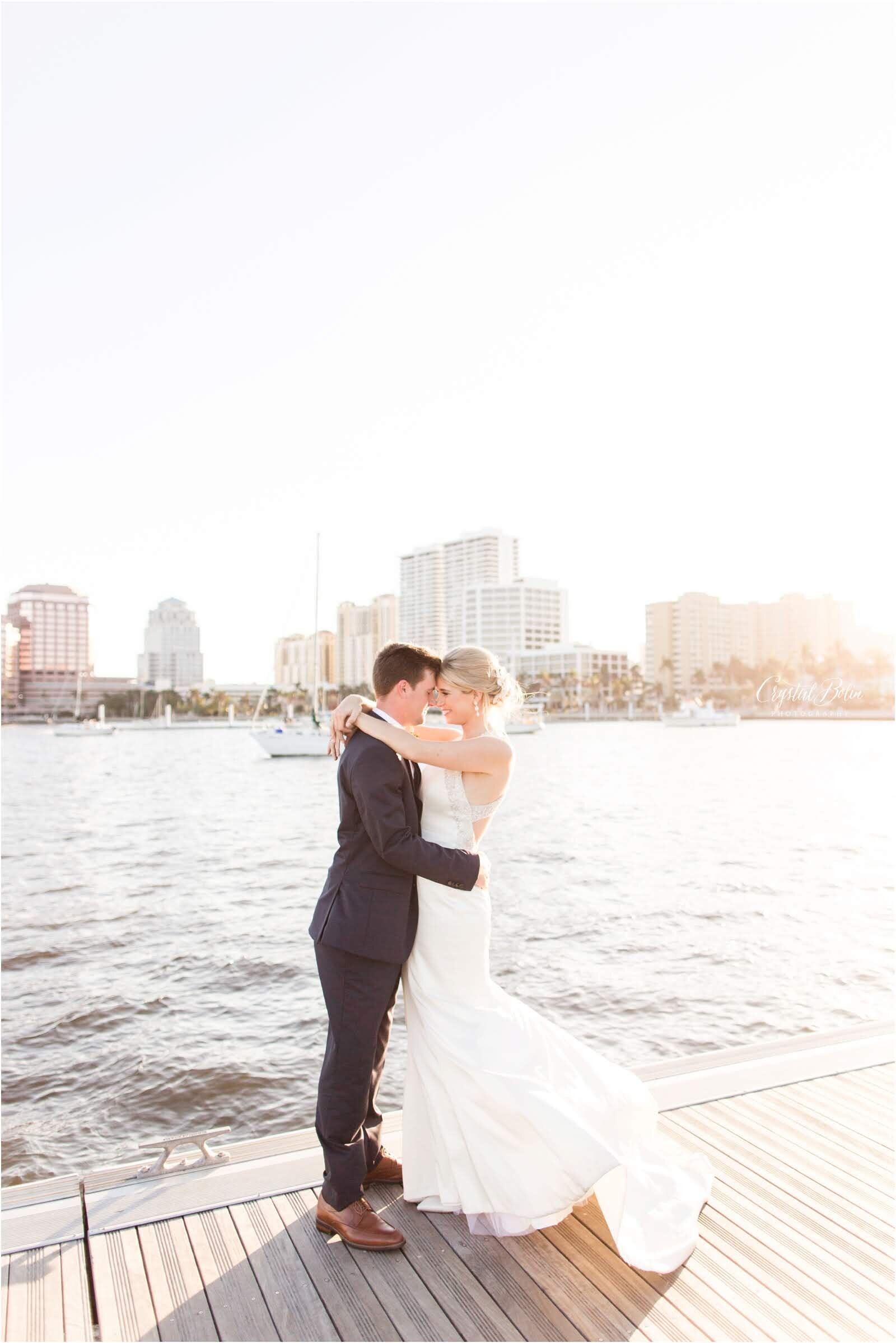 Kirsten & Alex | Tropical Downtown West Palm Beach Wedding | Cry