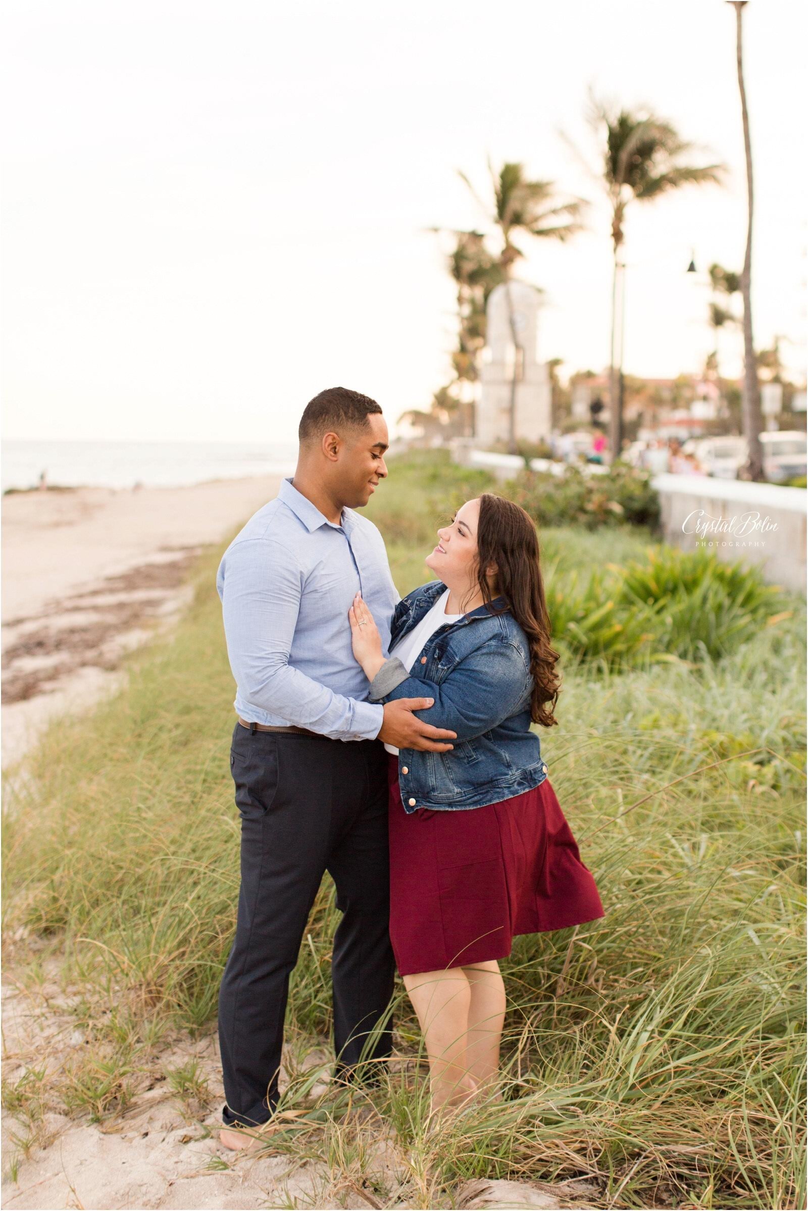 Worth Avenue Engagement Photos., Miami Photographer