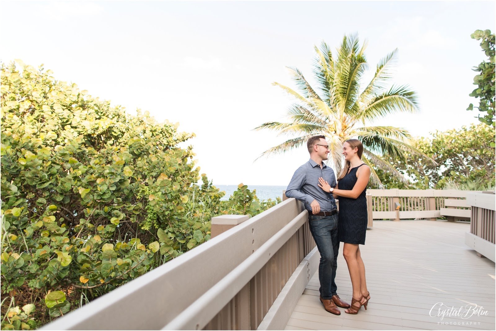 Red Reef Beach Engagement in Boca Raton, Florida