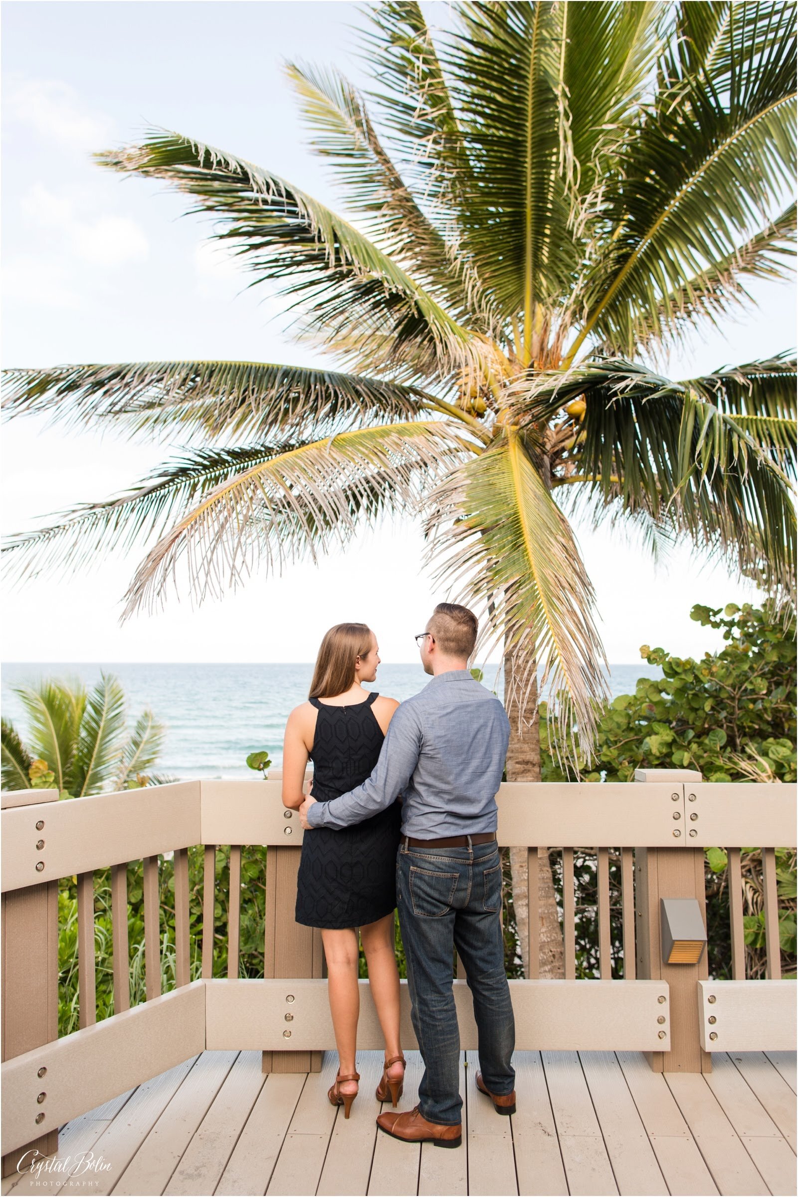 Red Reef Beach Engagement in Boca Raton, Florida