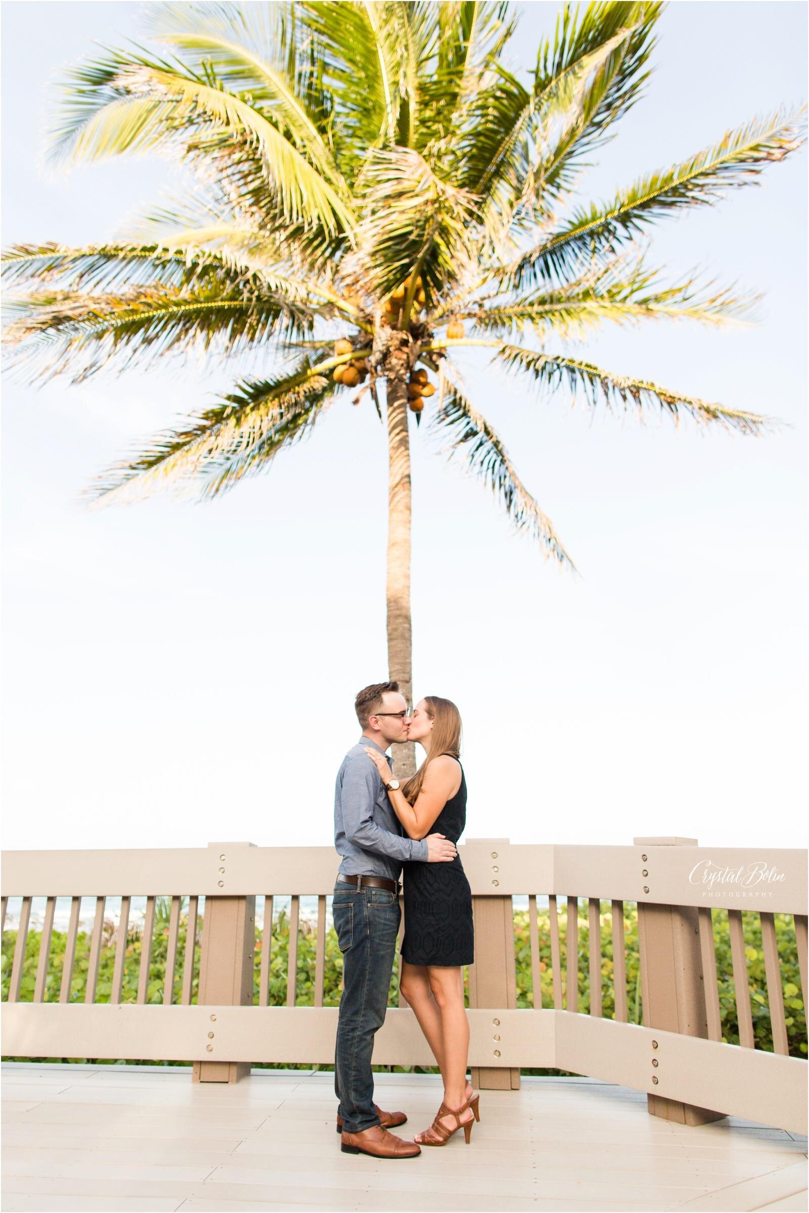 Red Reef Beach Engagement in Boca Raton, Florida