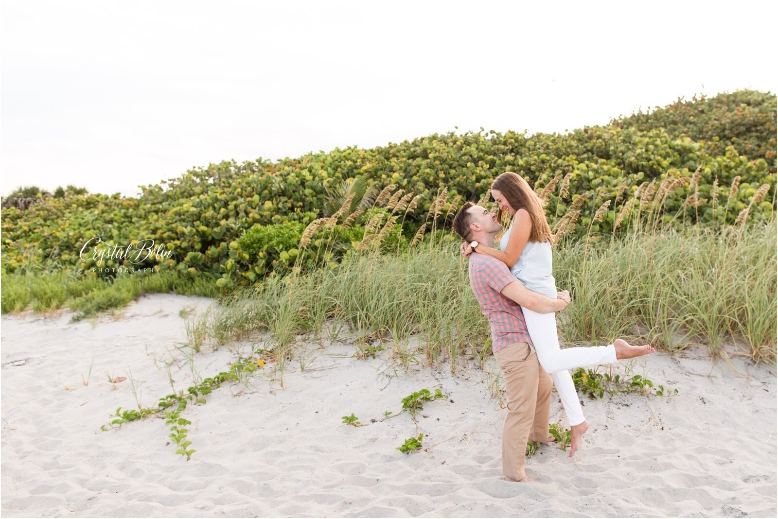 Red Reef Beach Engagement in Boca Raton, Florida