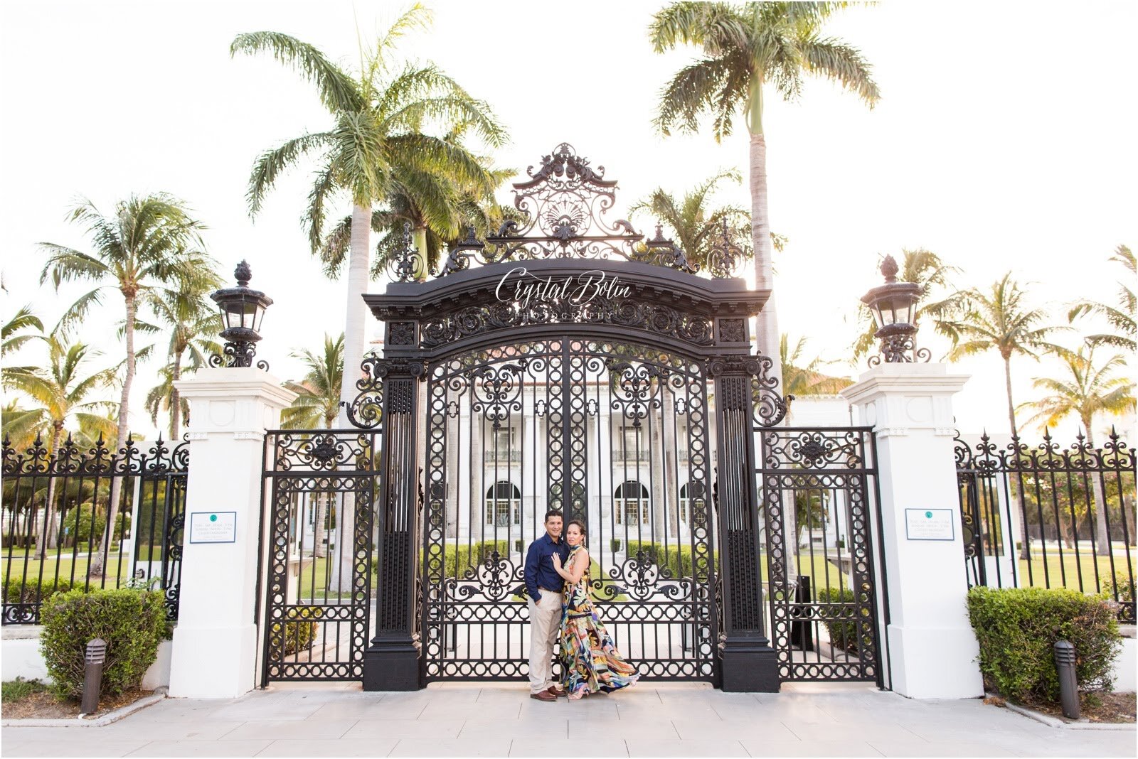 Wedding Anniversary Family Portraits in Palm Beach, FL. 