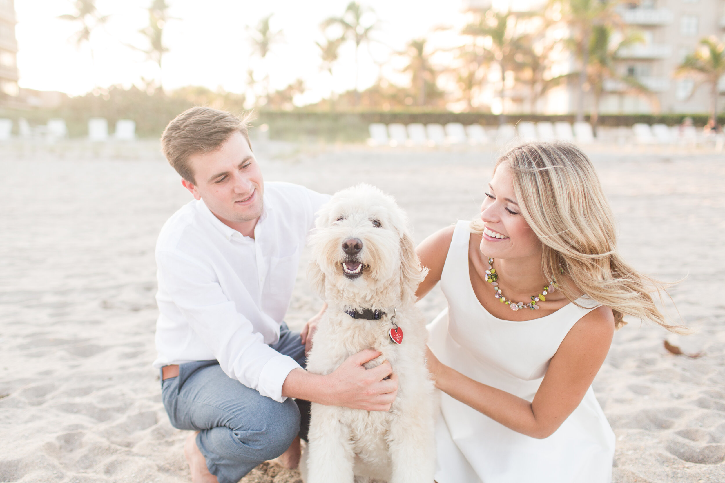 Breezy Palm Beach Engagement 