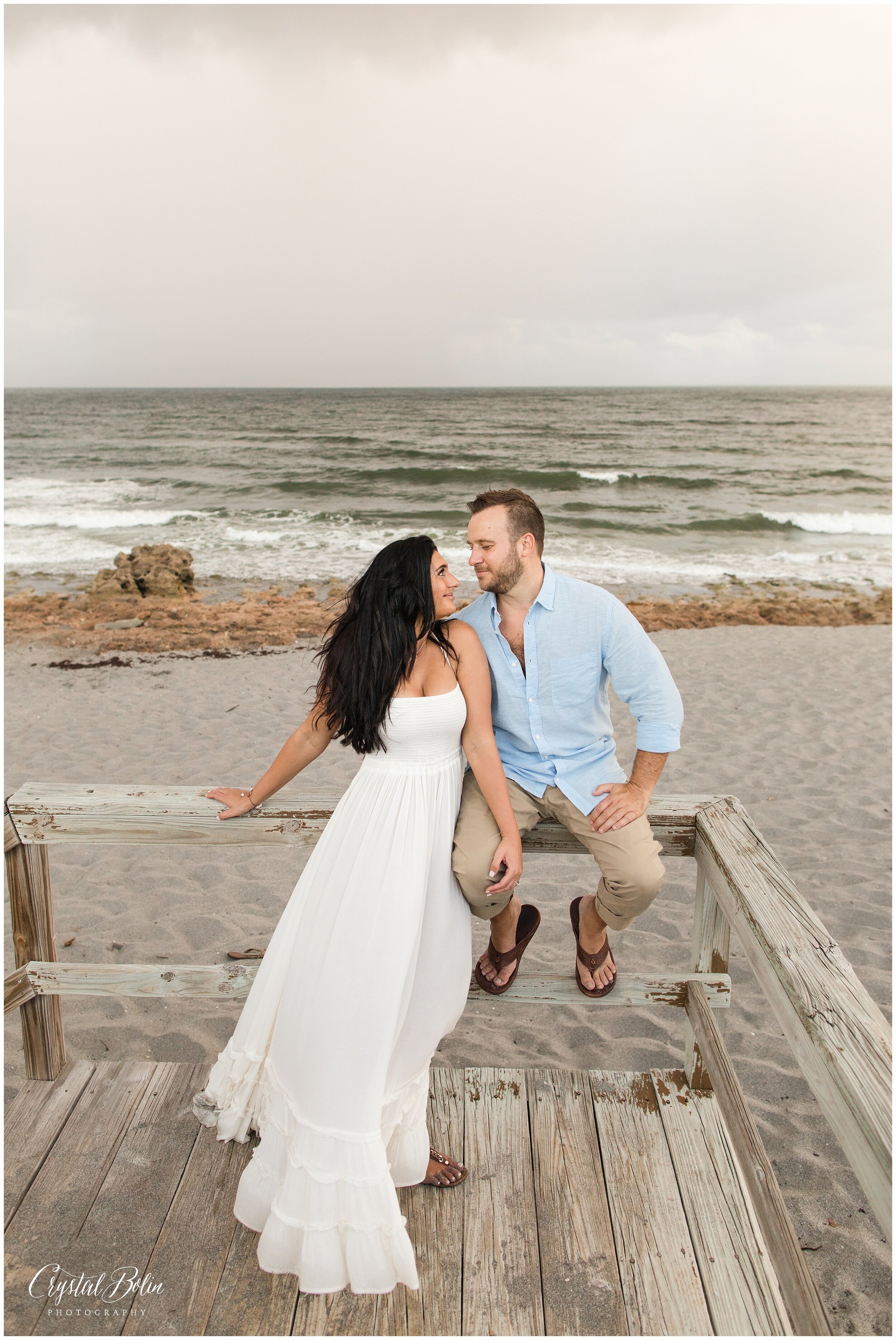 Alex & Gavin's Engagement Photos at Coral Cove Park in Jupiter, 