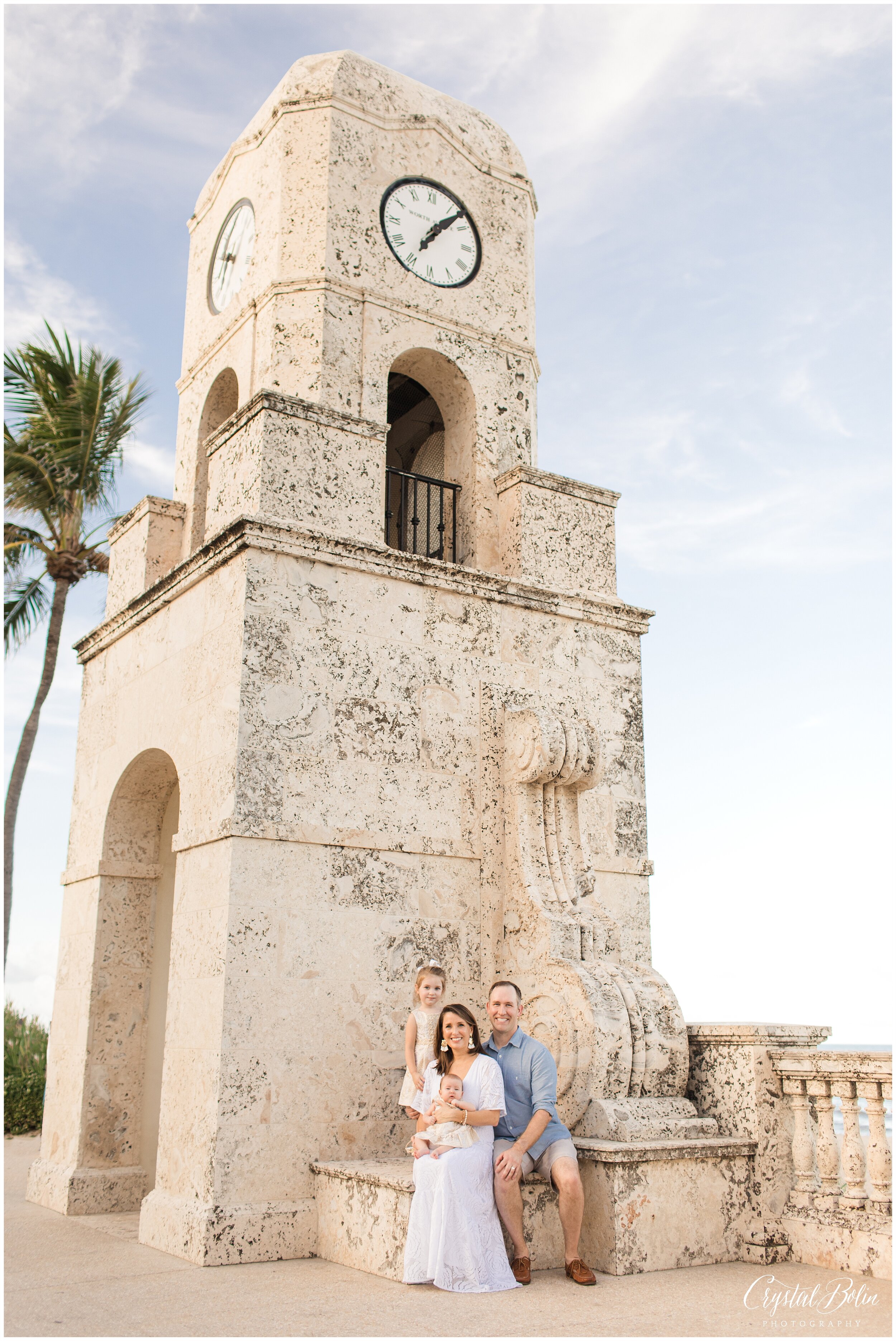 Elegant Family Portraits in Worth Avenue, Palm Beach — Crystal