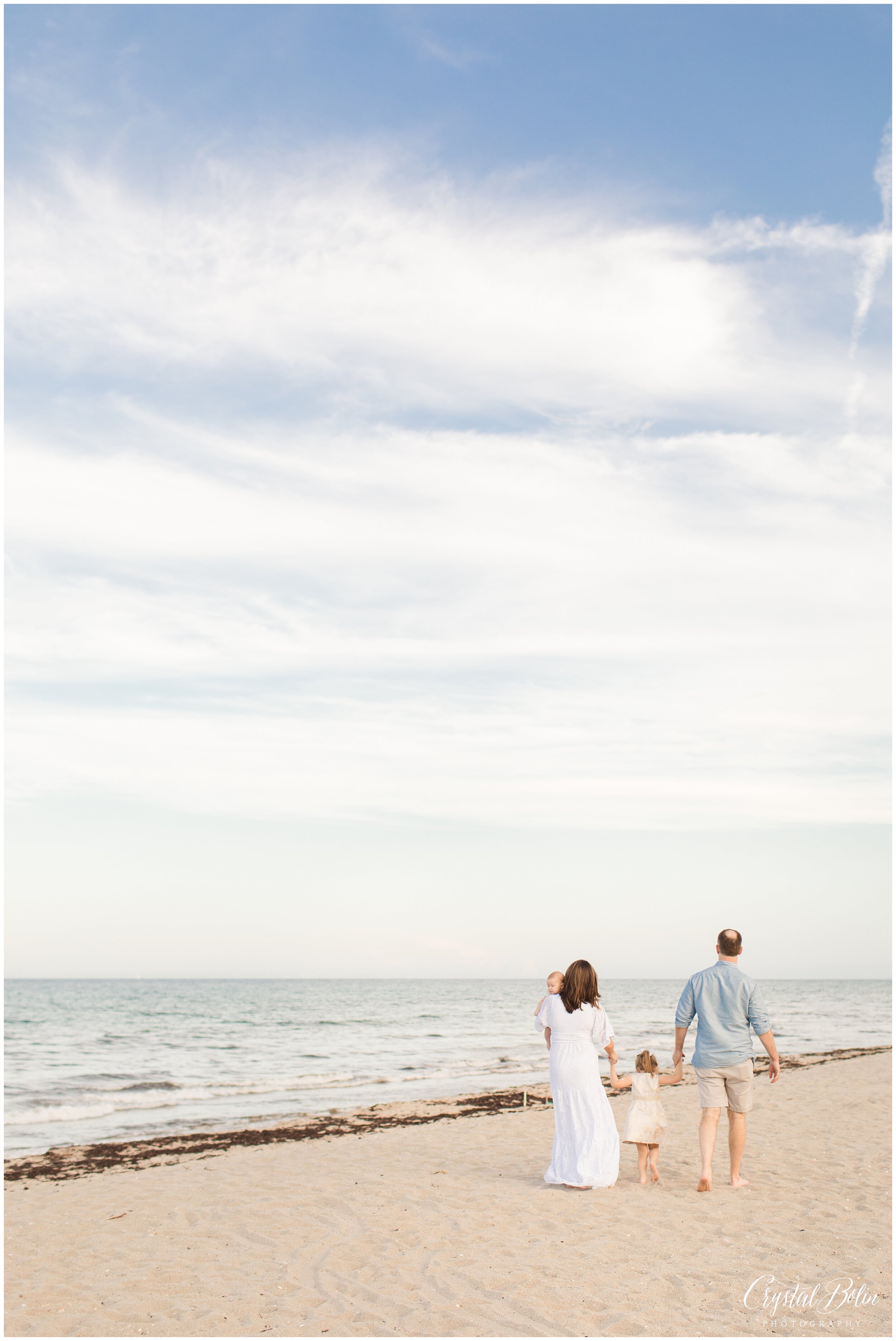 Sunrise Family Photography Session in Worth Avenue, Palm Beach