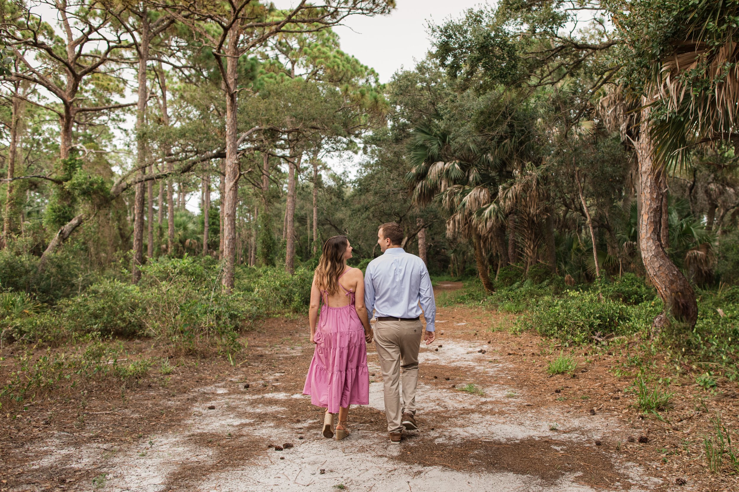 Brigett & Thomas Engagement Portraits at Frenchman's Forest