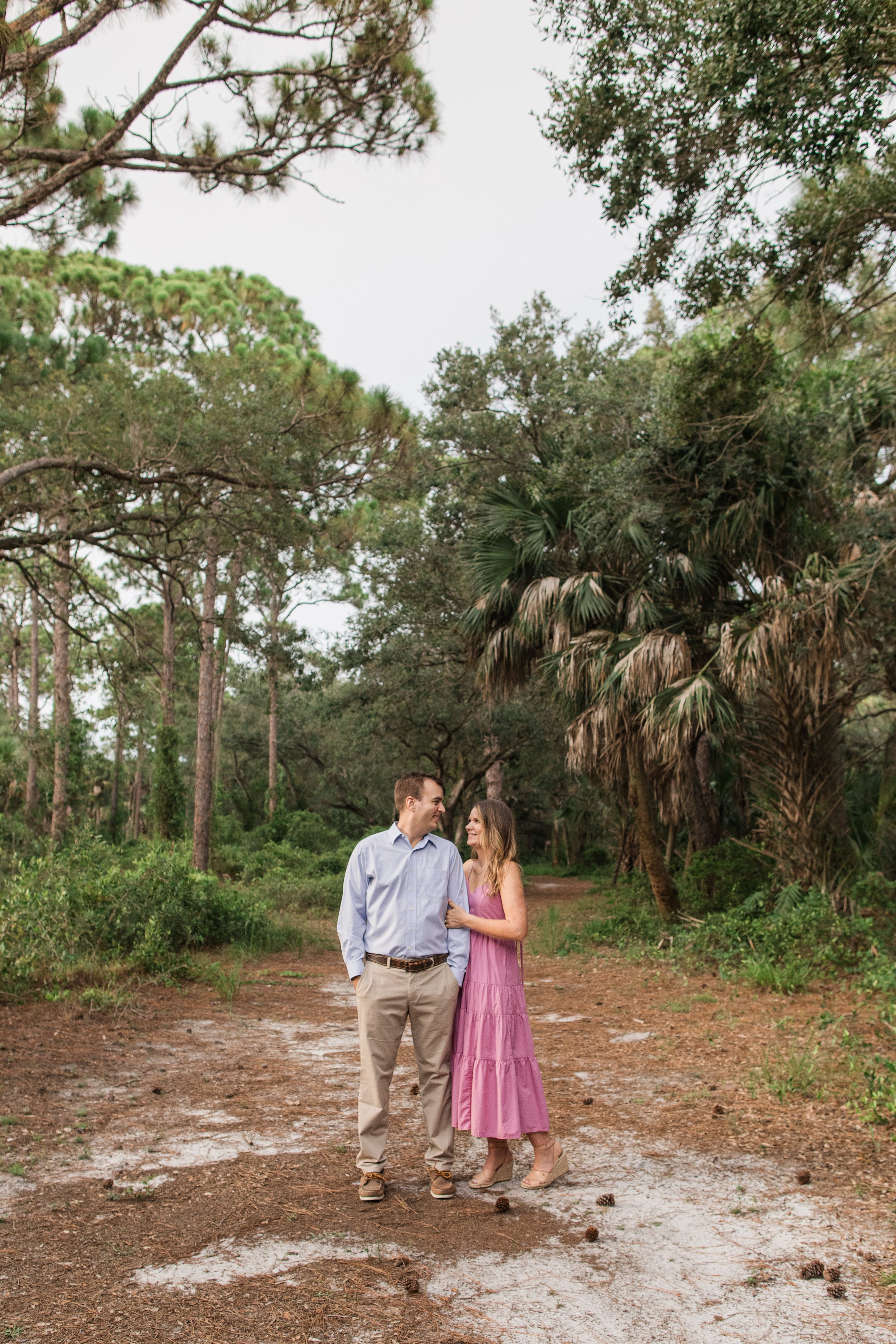 Brigett & Thomas Engagement Portraits at Frenchman's Forest