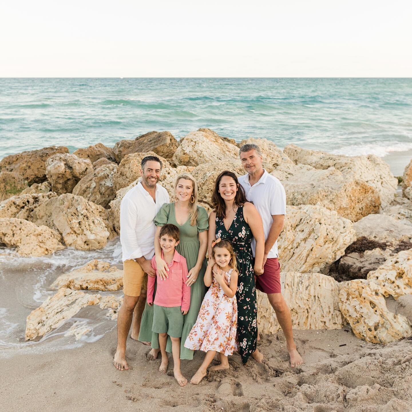 A little sneak peek at this sweet family session on Palm Beach!