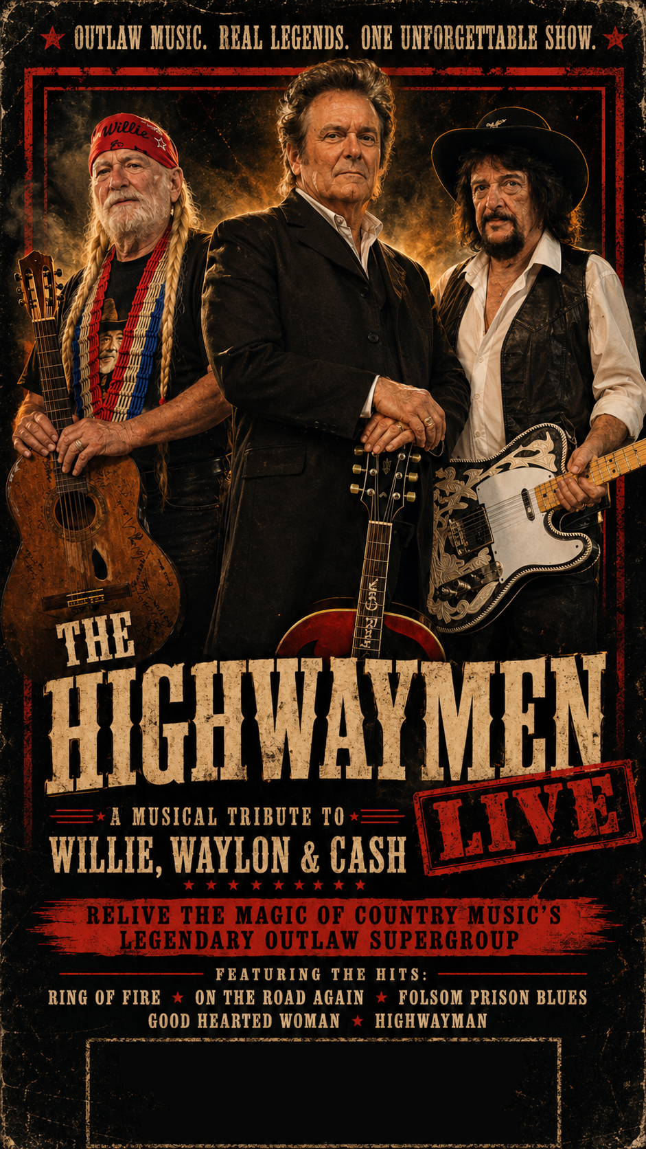 The Highway Men Live: A Musical Tribute to Willie, Waylon, & Cash