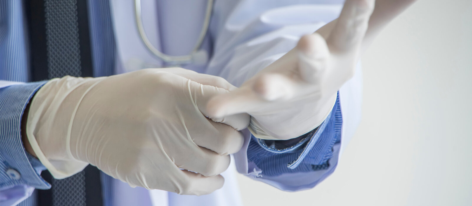   INNOVATORS  WORLD'S FIRST ANTIMICROBIAL MEDICAL GLOVE 