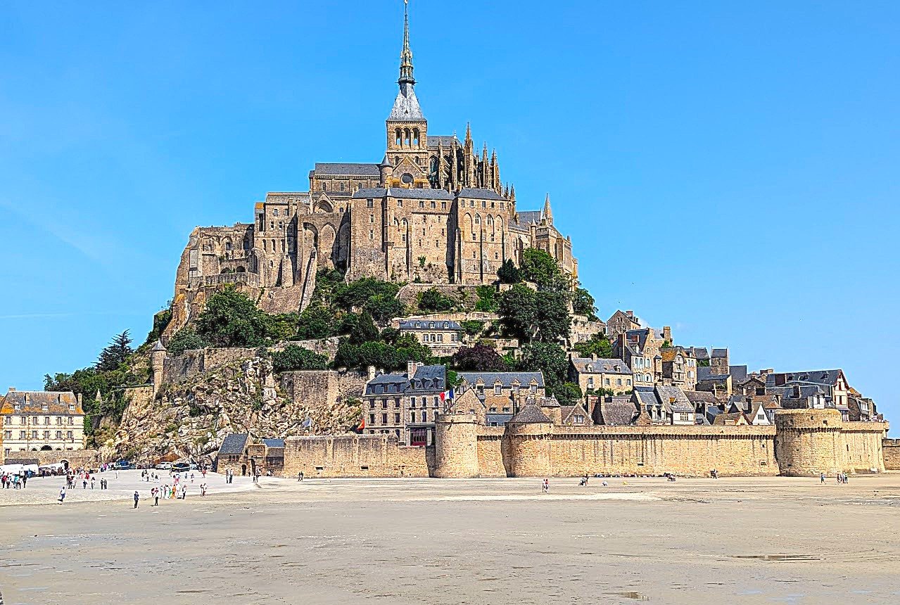 Mont Saint-Michel’s Unique Location and Grandeur Make It a Premier Landmark - France