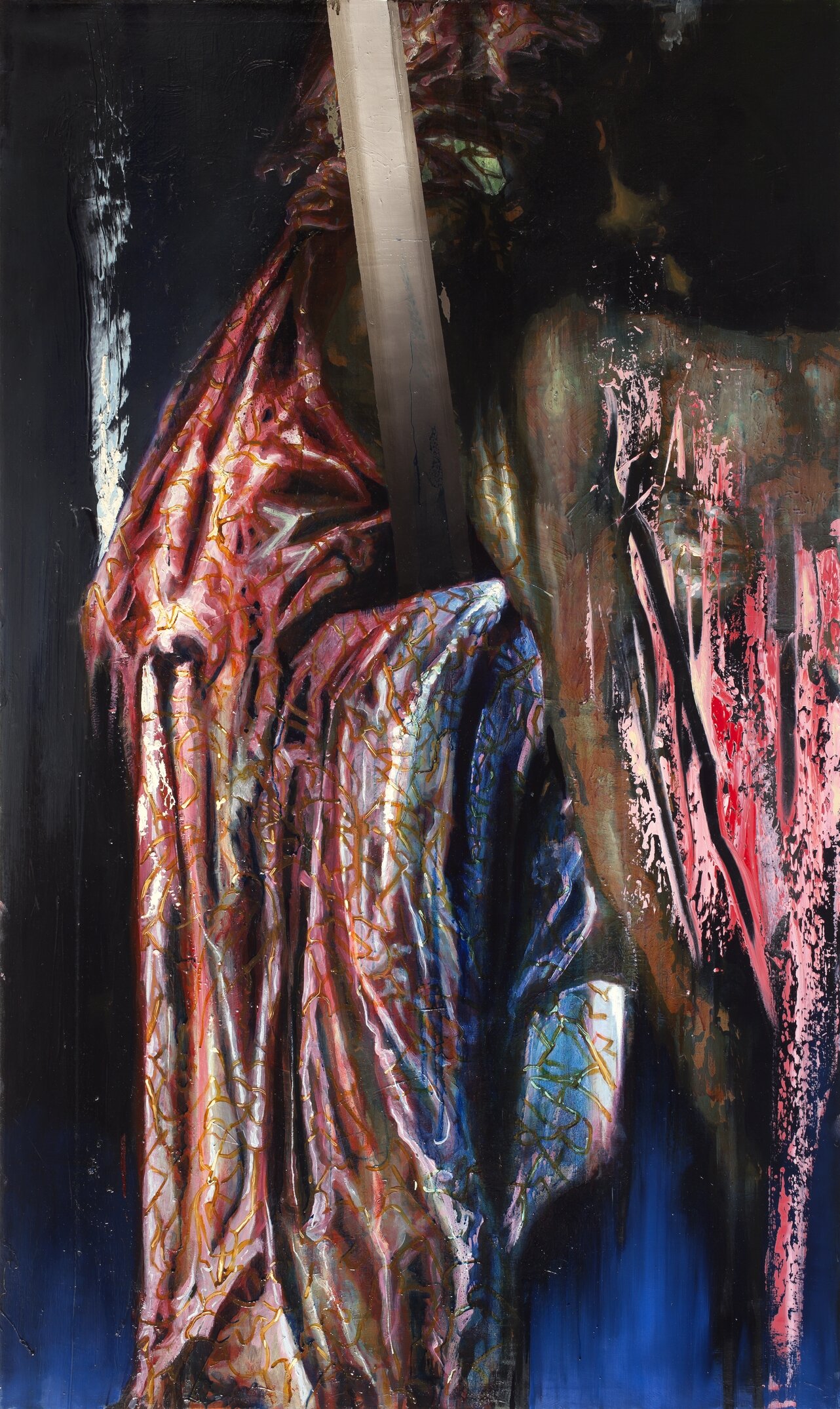 Deposition (2012), oil on canvas, 150x100 cm