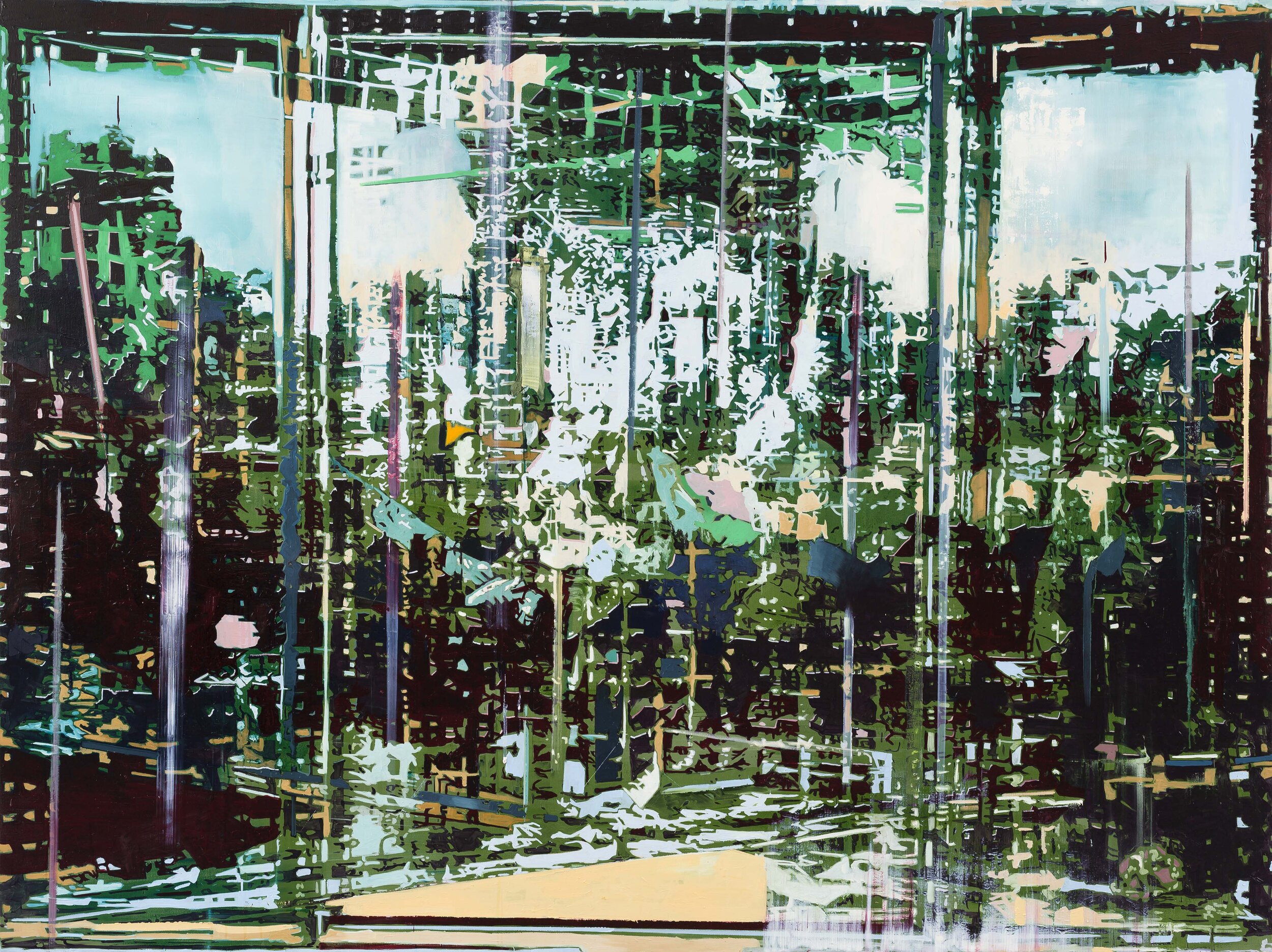 Transfiguration (2014) , oil on canvas , 200x270 cm