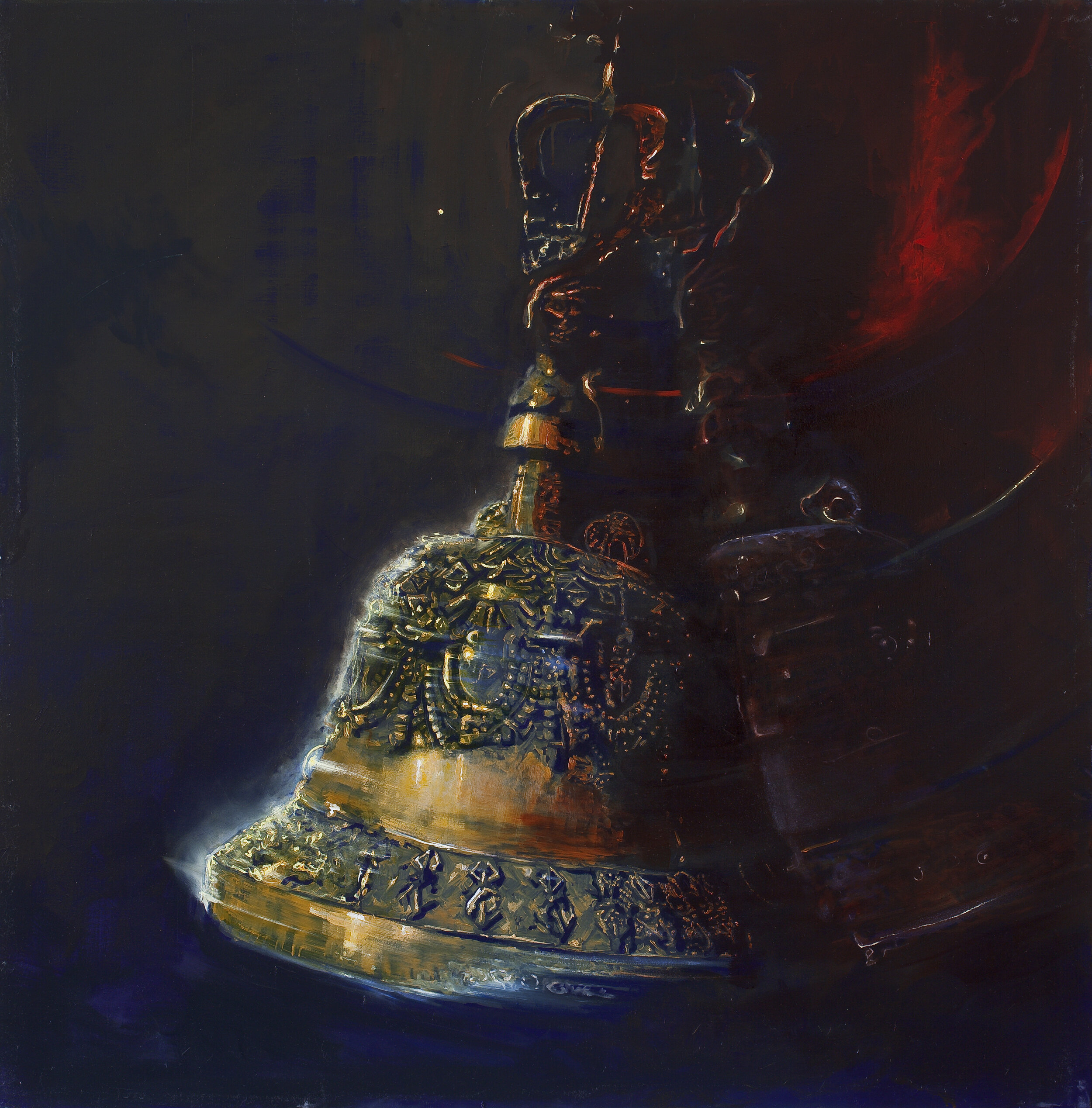 Bell (2010), oil on canvas, 150x150cm