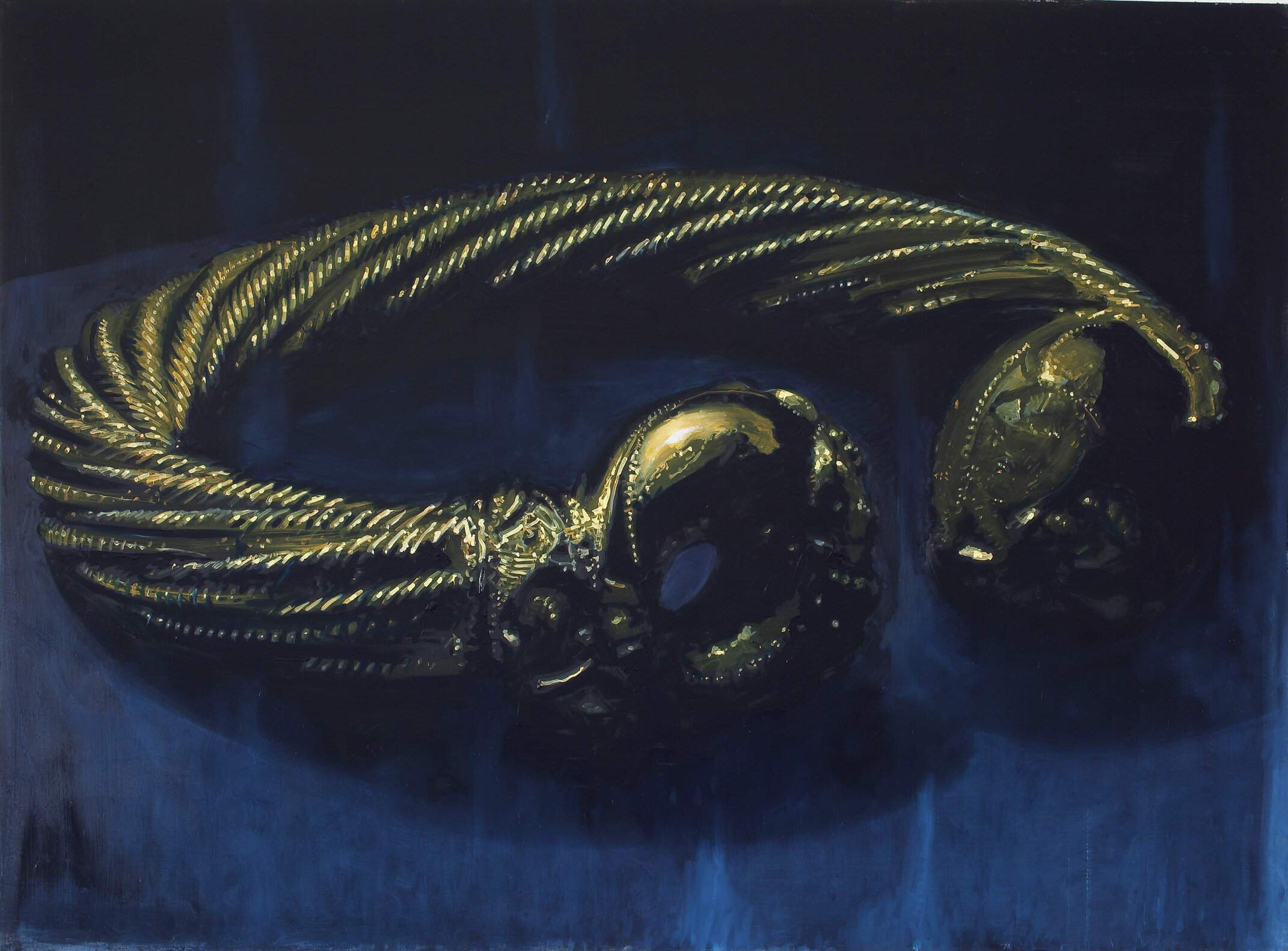 Torque (2011), diptych, oil on canvas, 140x190 cm (right)