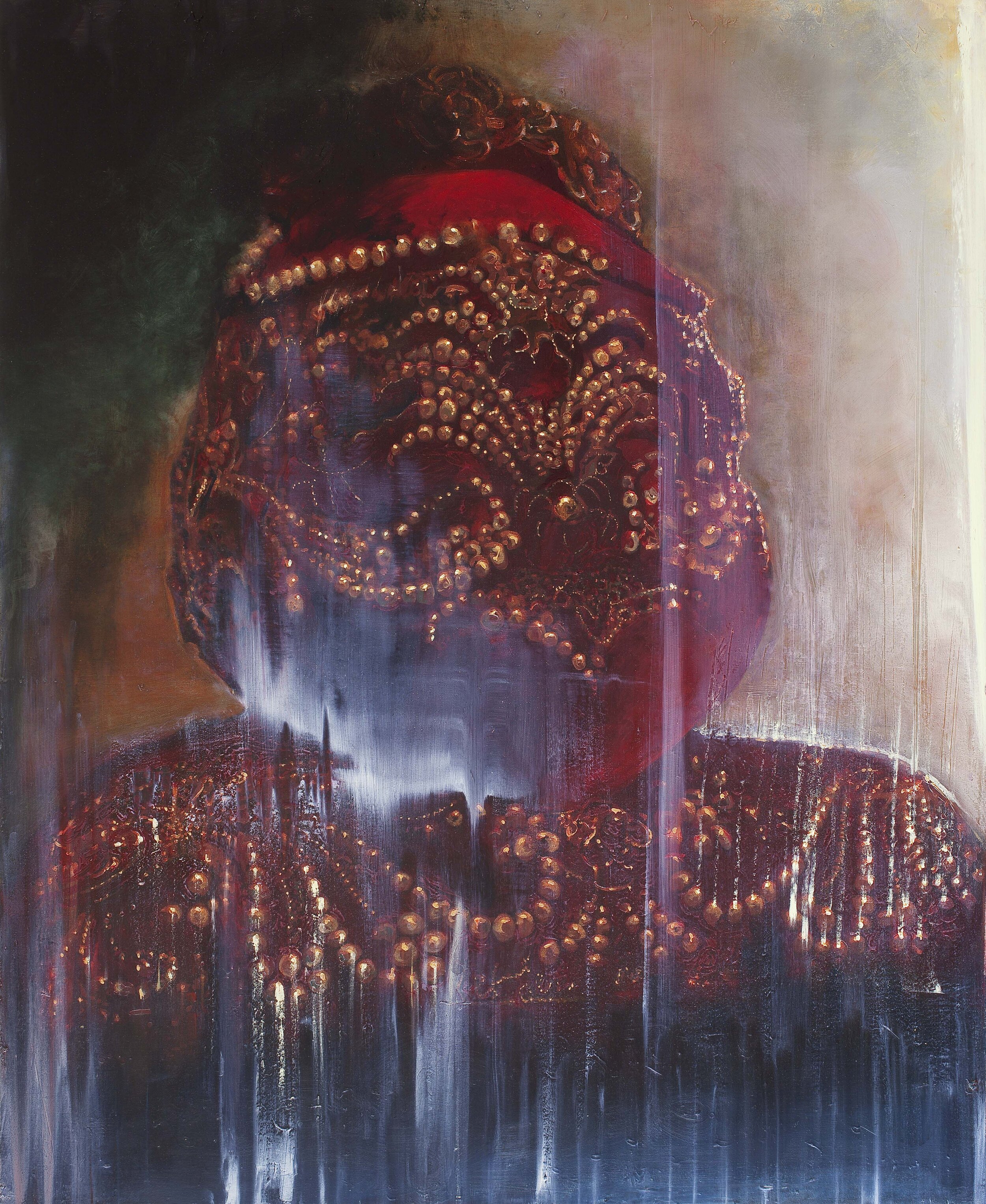 Head (2011), oil on canvas 113x91 cm