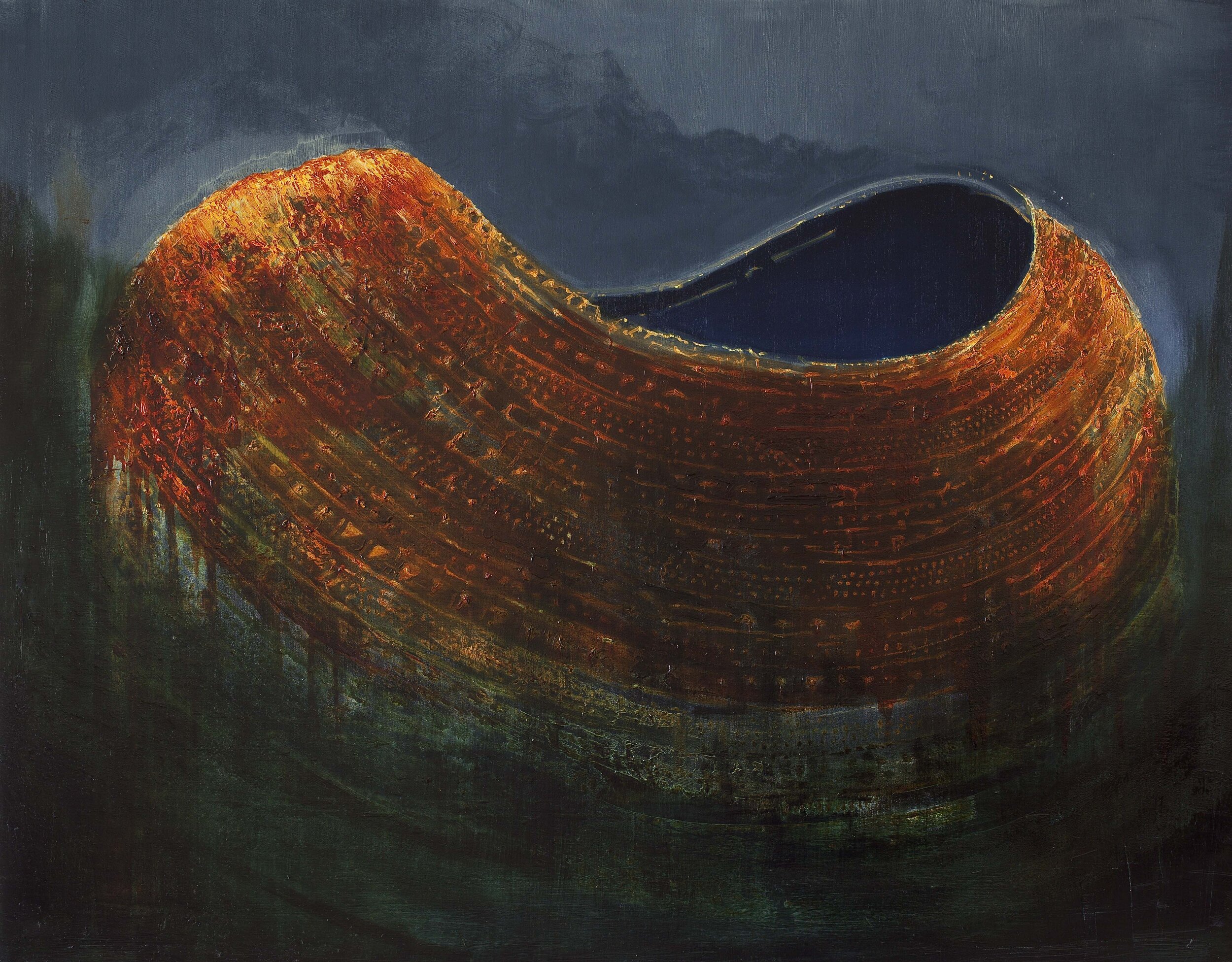 Untitled (2011), oil on canvas, 98x125 cm