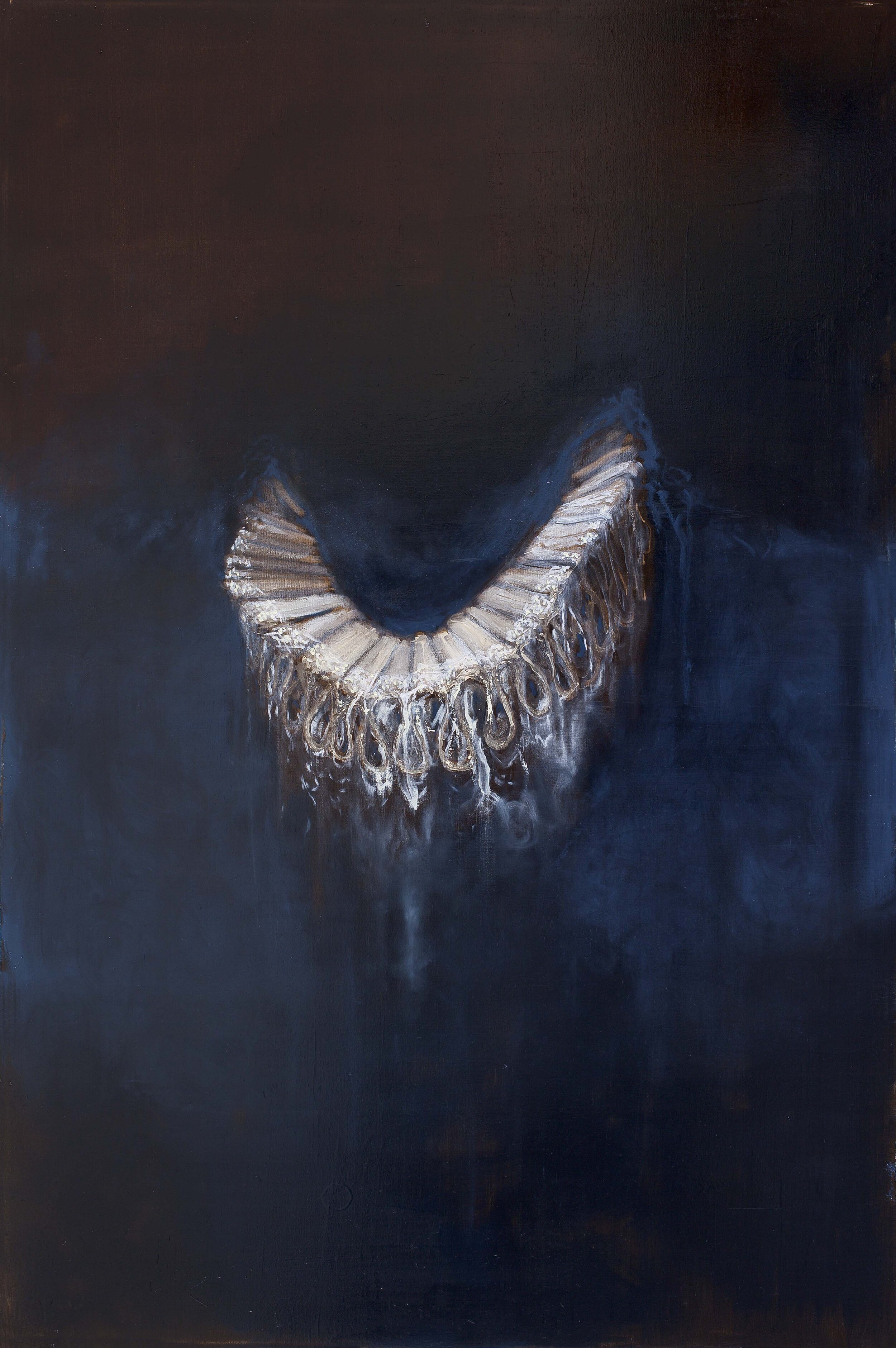 Collar (2010), oil on canvas, 150x100 cm