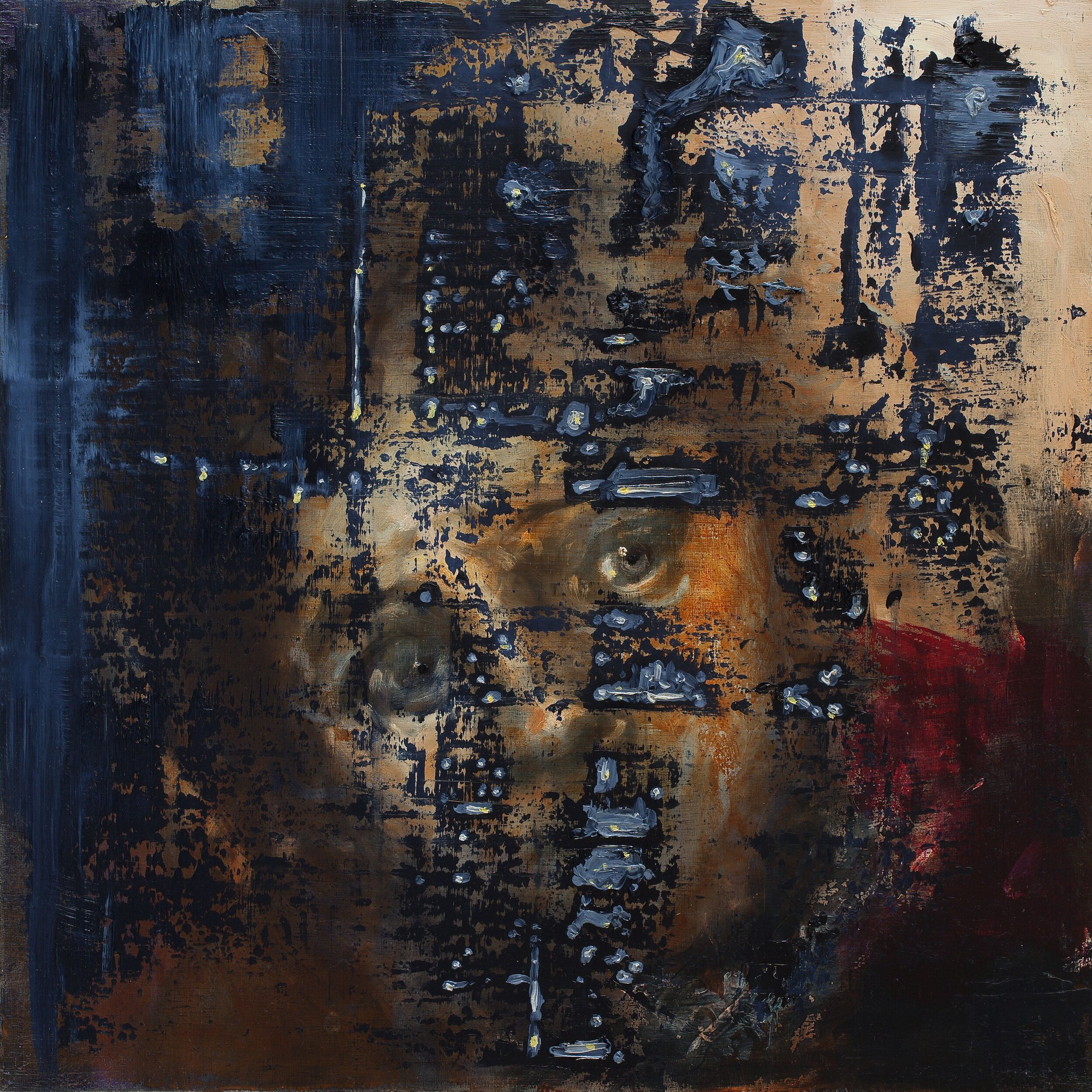 Listener (2011), oil on canvas, 2011