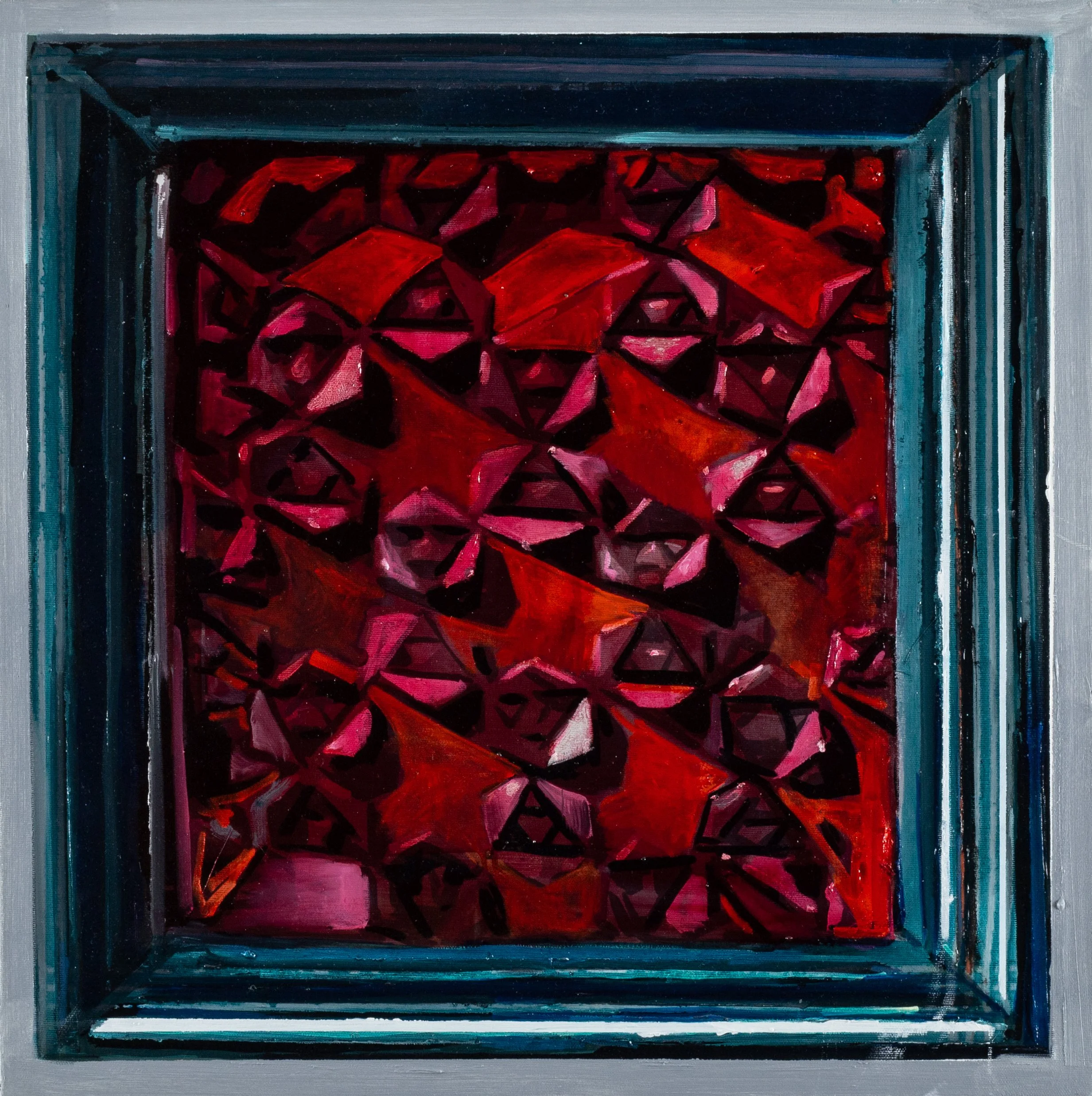 Constellation 2, 2026, oil on canvas, 60x60 cm