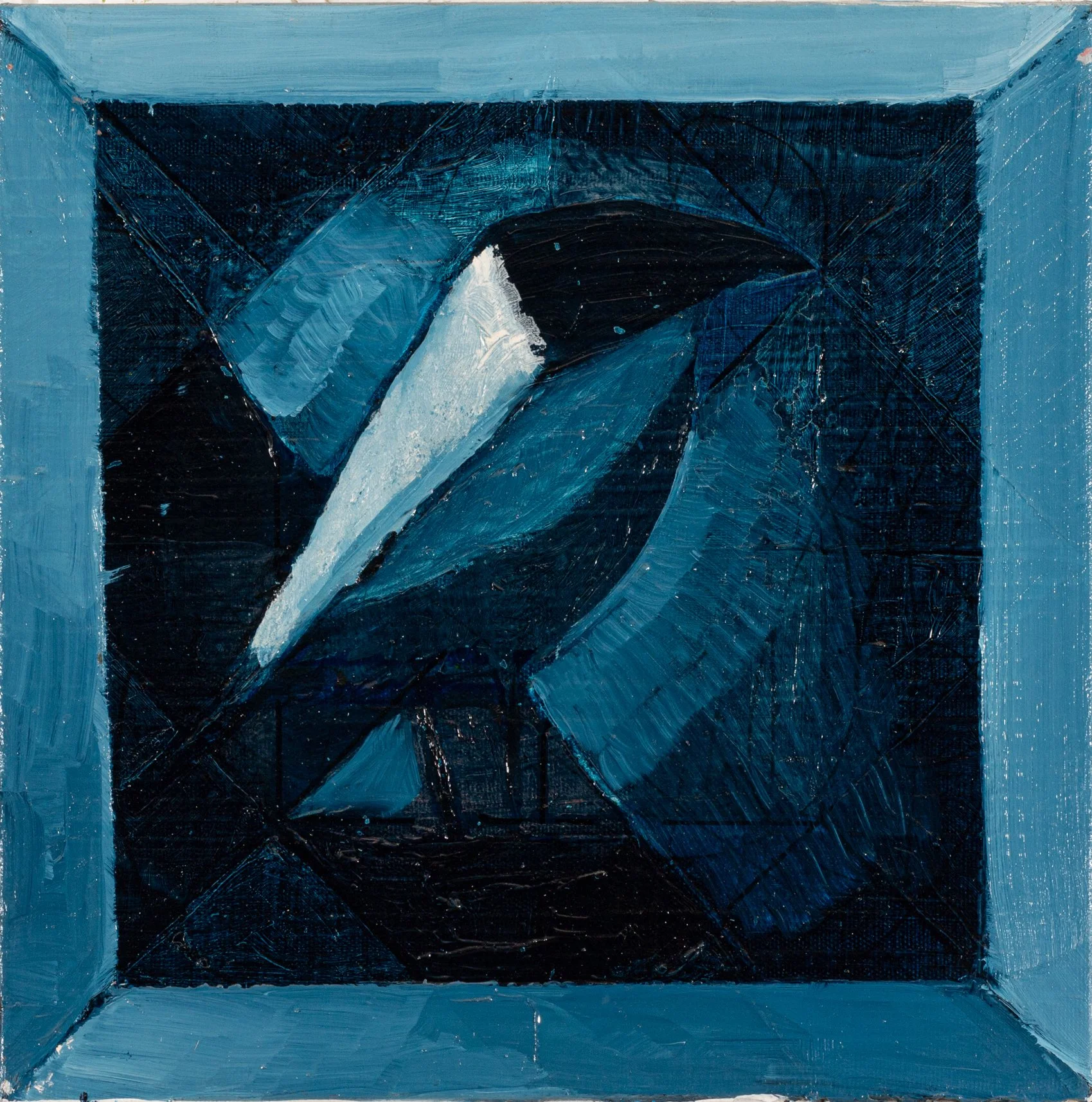 Bird, 2026, oil on canvas, 30x30cm