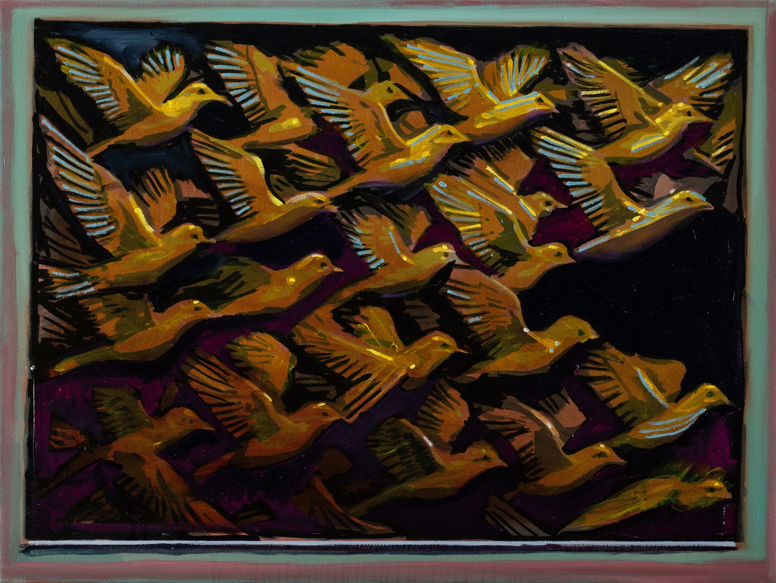 Law 20, 2026, oil on canvas, 60x80 cm