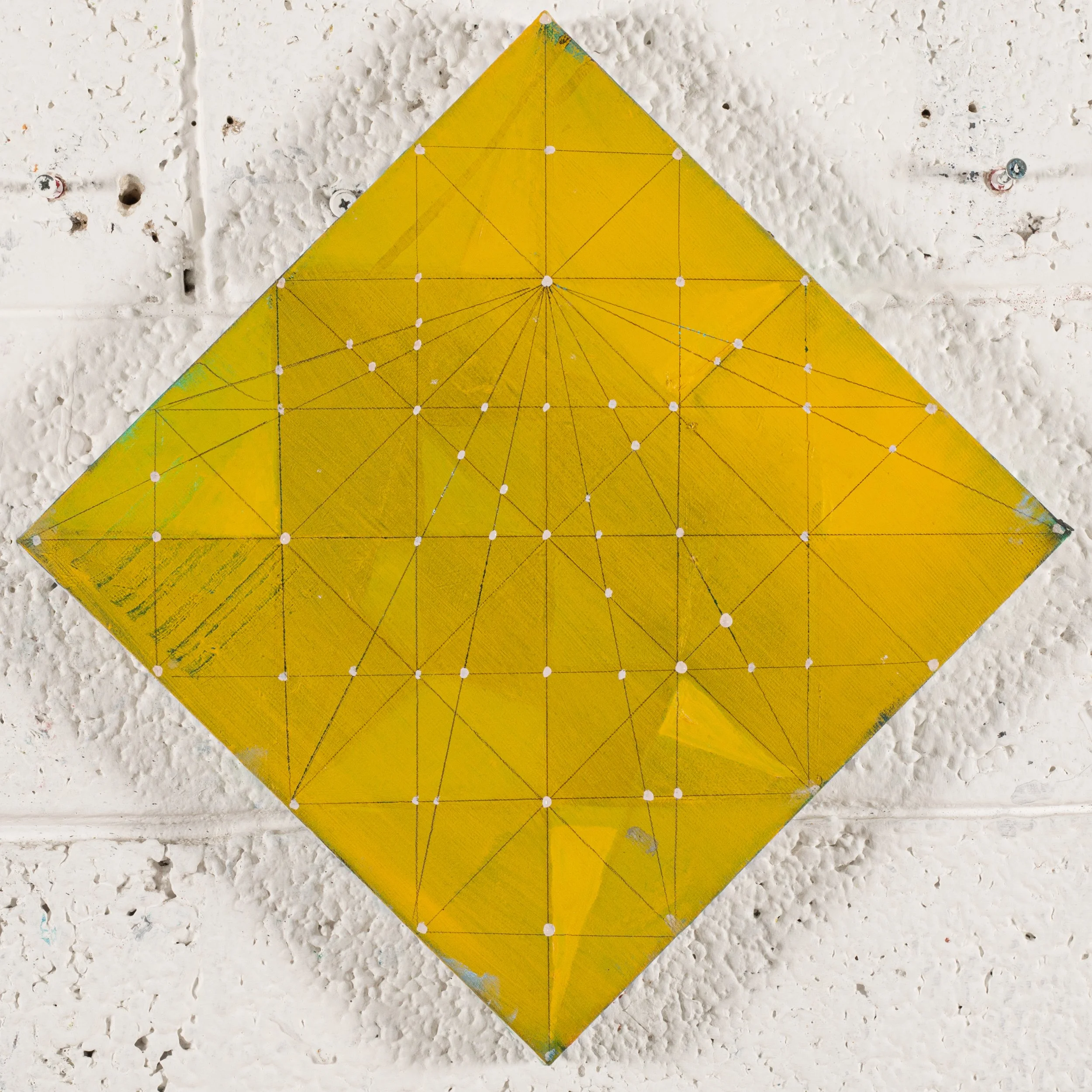 Constellation 7, 2026, oil on canvas, 30x30 cm