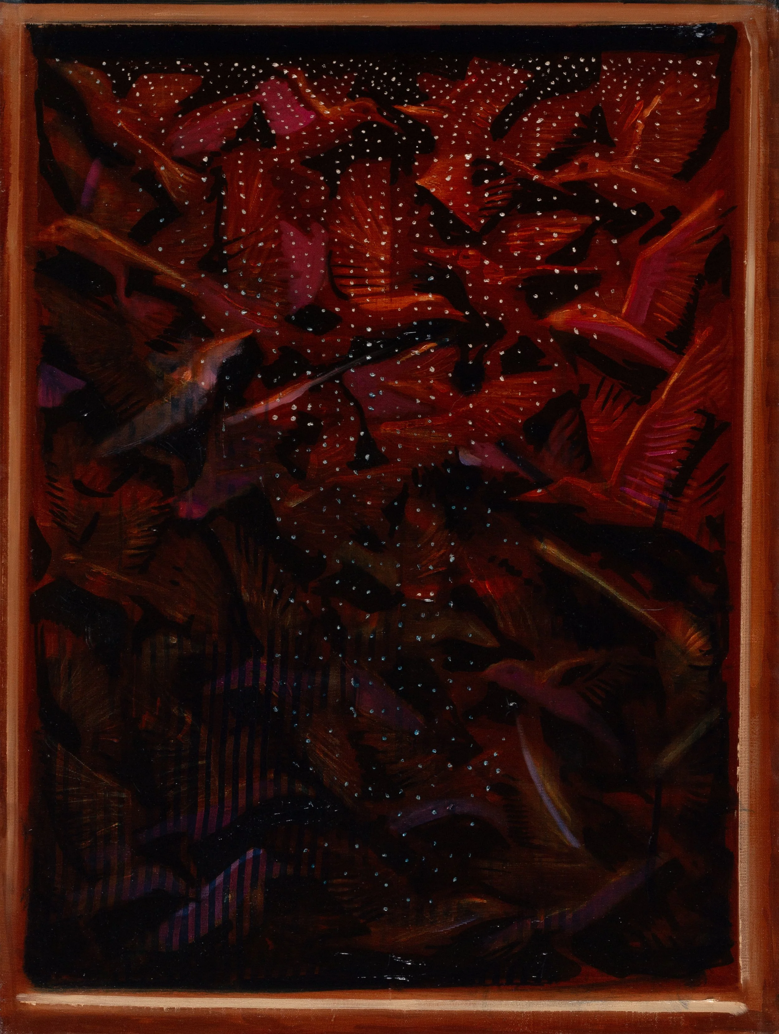 Law 19, 2026, oil on canvas, 80x60 a cm
