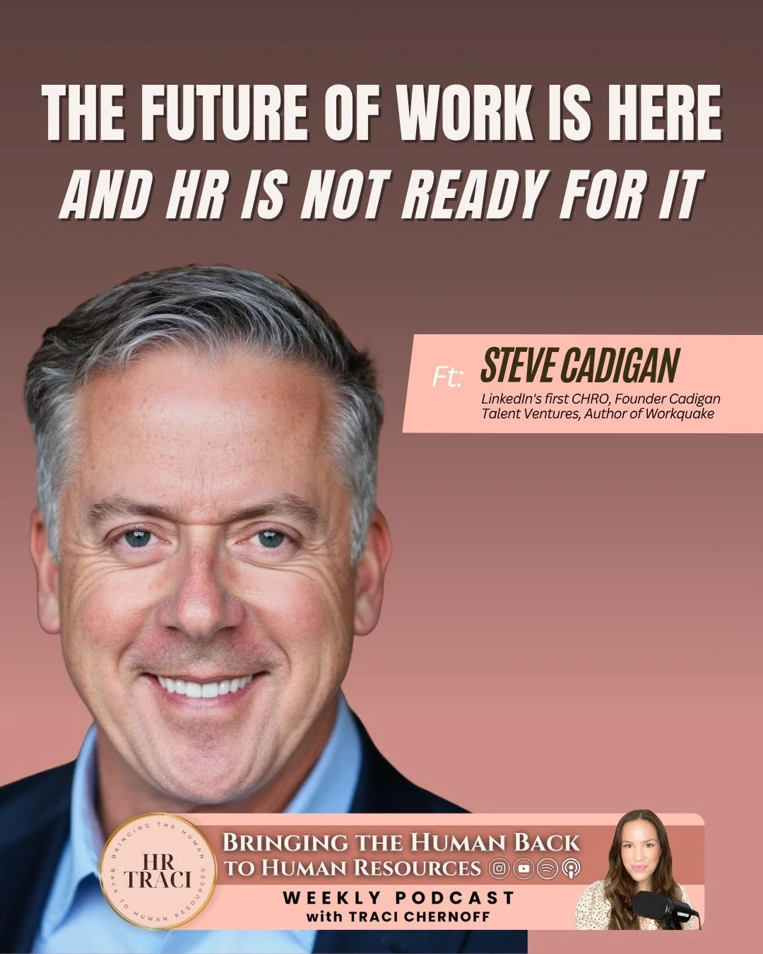 Steve Cadigan was LinkedIn's first-ever CHRO.

He scaled the people function from 400 employees through its IPO, advised Google, Intel, and Manchester United, and somehow also coaches basketball. Overachiever is an understatement.

On this week's epi