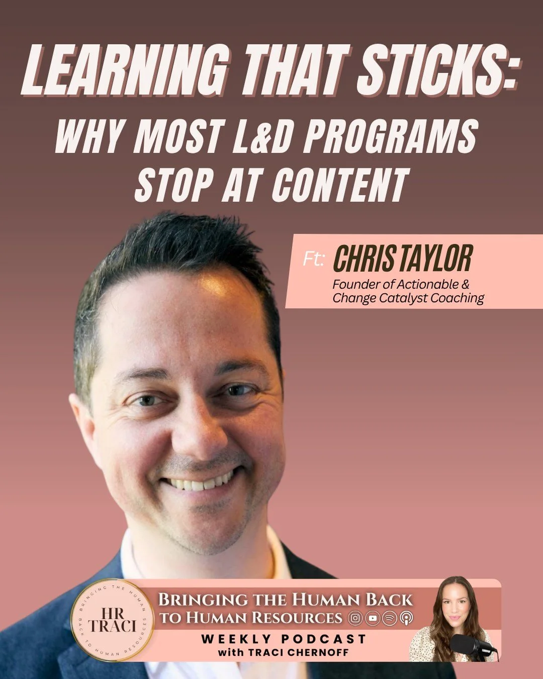 Hot take: your L&amp;D program might be really good at delivering content.
And absolutely terrible at changing behavior.

There's a difference. A big one.

96% of business stakeholders believe training impact should be measured. Less than 4% of progr