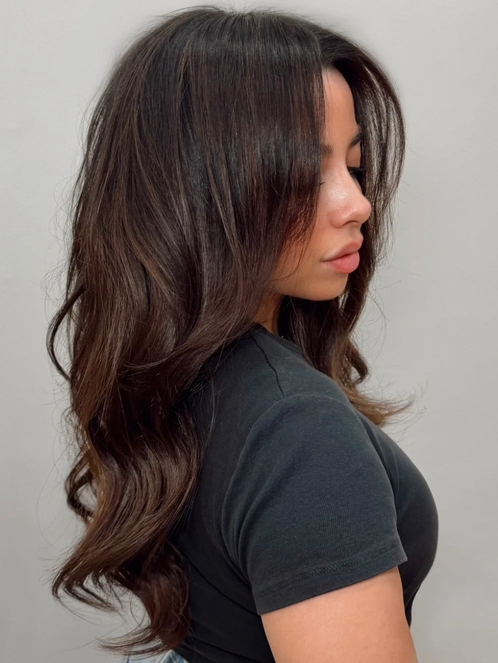 How many rows are right for you?

1 row: volume + thickness
2 rows: add 2&ndash;3&rdquo; to your natural hair
3 rows: overall length with 22&ndash;24&rdquo; extensions 

Have questions?
Book a consultation through the link in bio or DM me anytime Hap