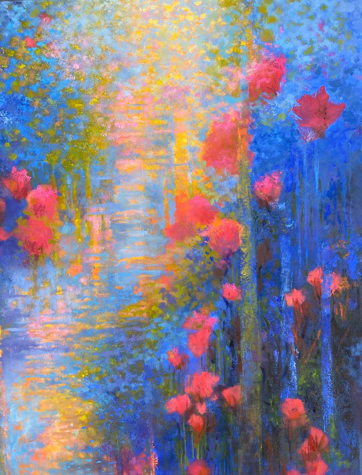 “Illuminated Forest”, detail