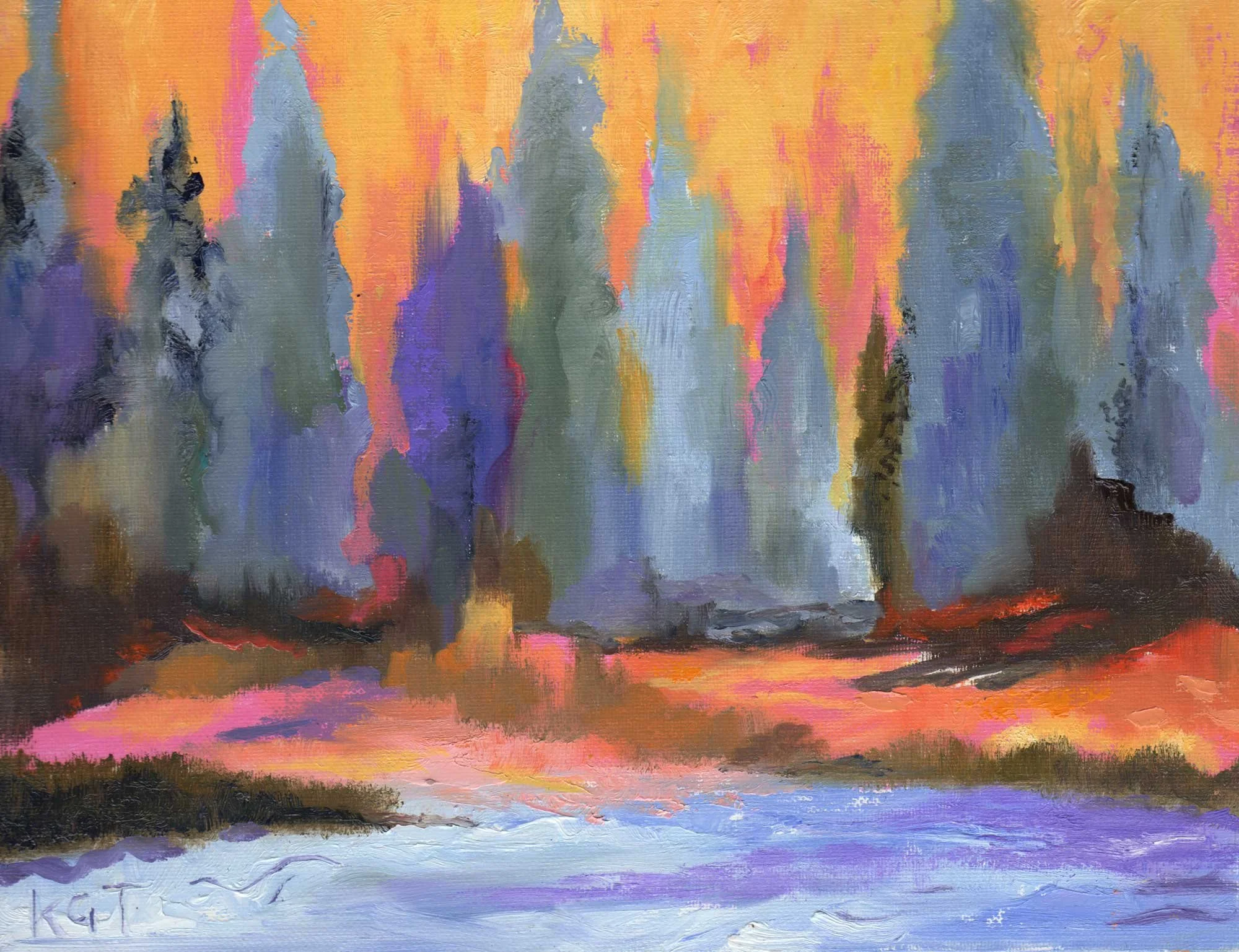 Southwest landscape by Karen Gillis Taylor