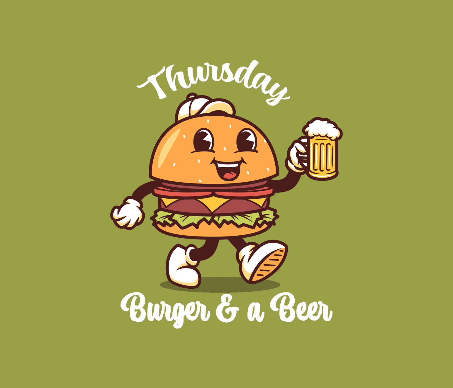 Burger &amp; a Beer! 