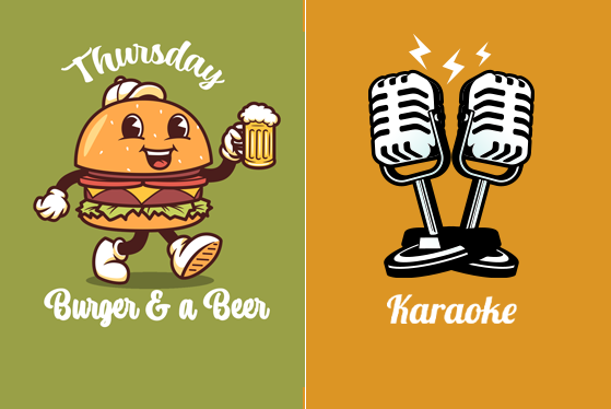 Burger &amp; a Beer! 
