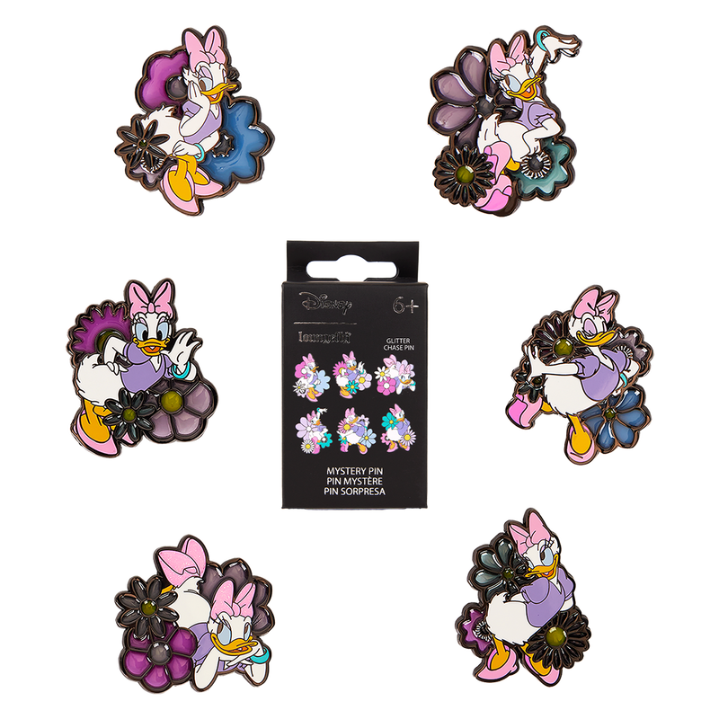 Daisy Duck 85th Anniversary Mystery Box Pin, , hi-res.png