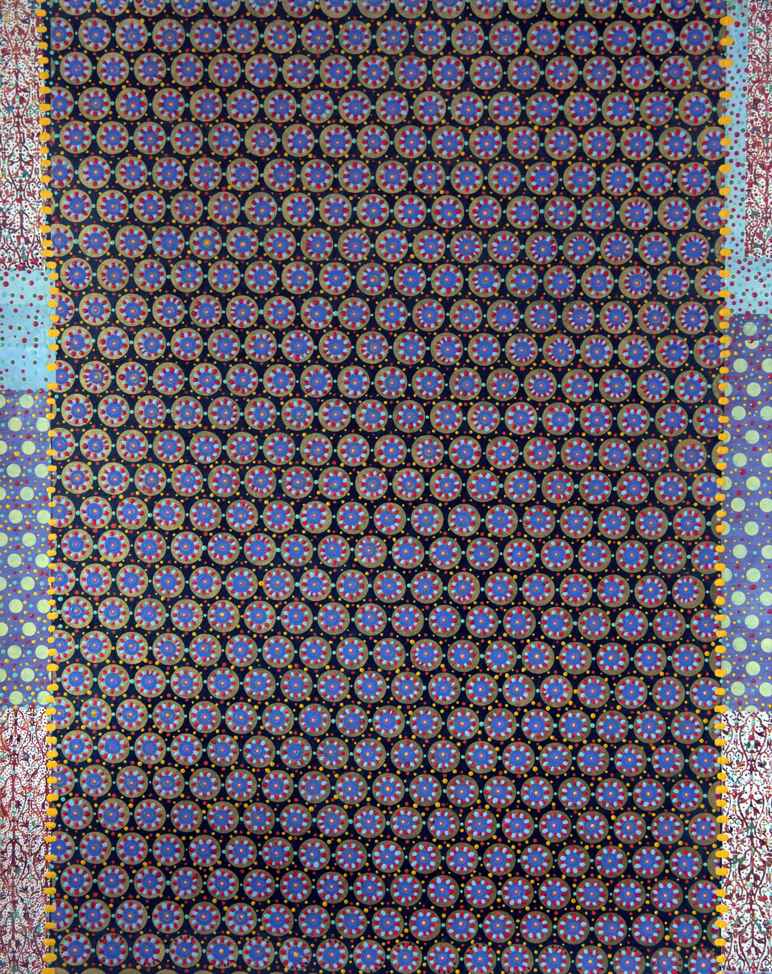 Capacity For Solitude, Mixed media on paper, 29 x 23 inches