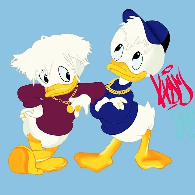 Im just saying modern #ducktales  lol this was the beginning of a concept for a friend,that i really enjoyed. #disney #5kdseries #pvtstck #krocportraits