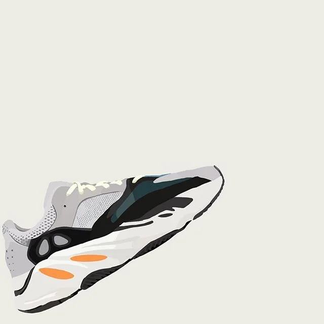 1/3 of my favorite yeezys. #waverunners #yeezy #adidas #yeezy700 #krocportraits #5kdseries #yeezyboost