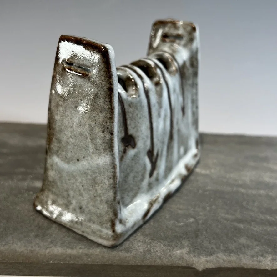 Small Nuka Folded Slab Vase