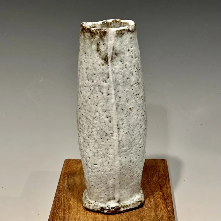 Nuka Glaze Slab Vase