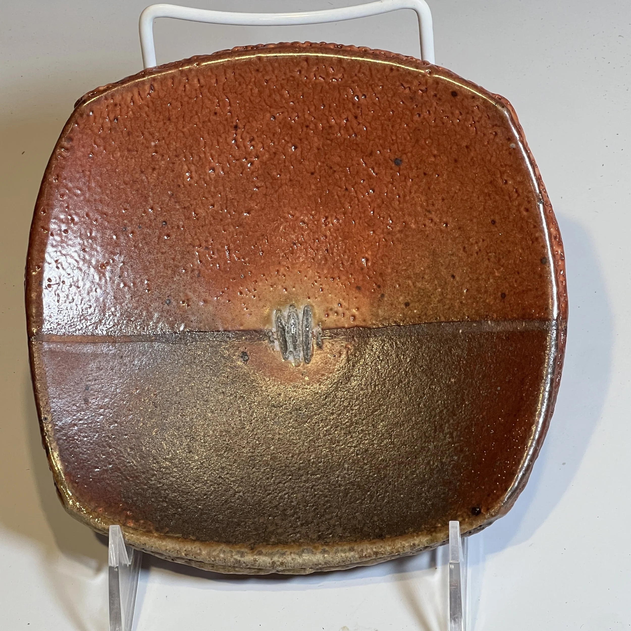 Square Woodfired Plate