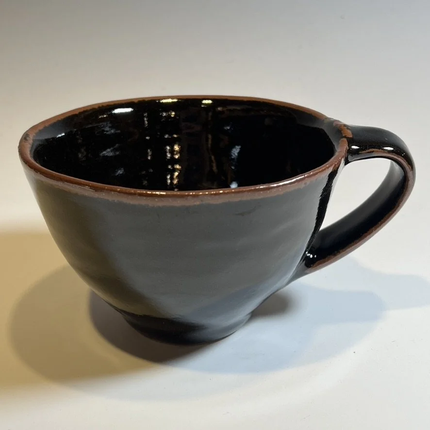 Classic Tenmoku Glaze Teacup