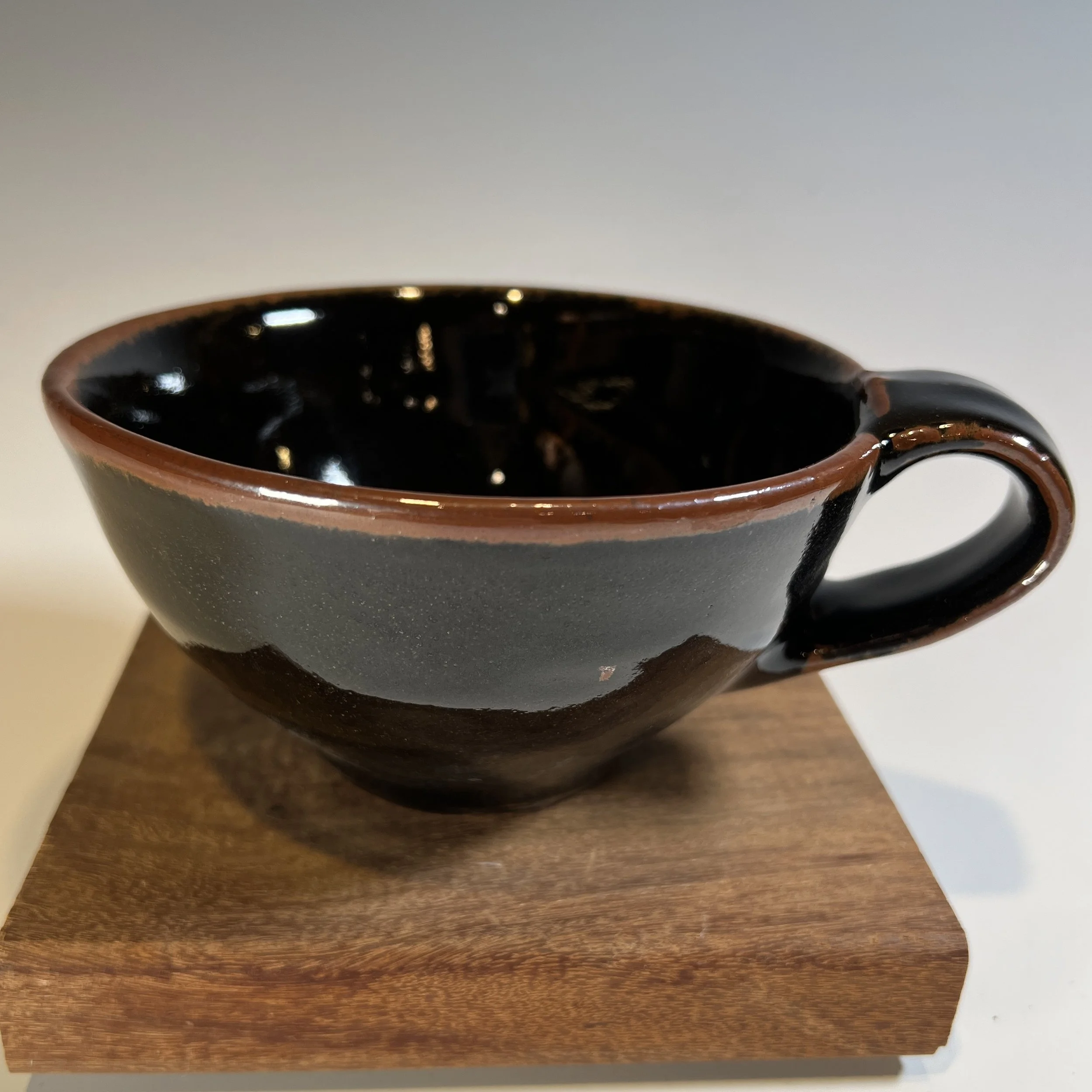 Classic Tenmoku Glaze Teacup