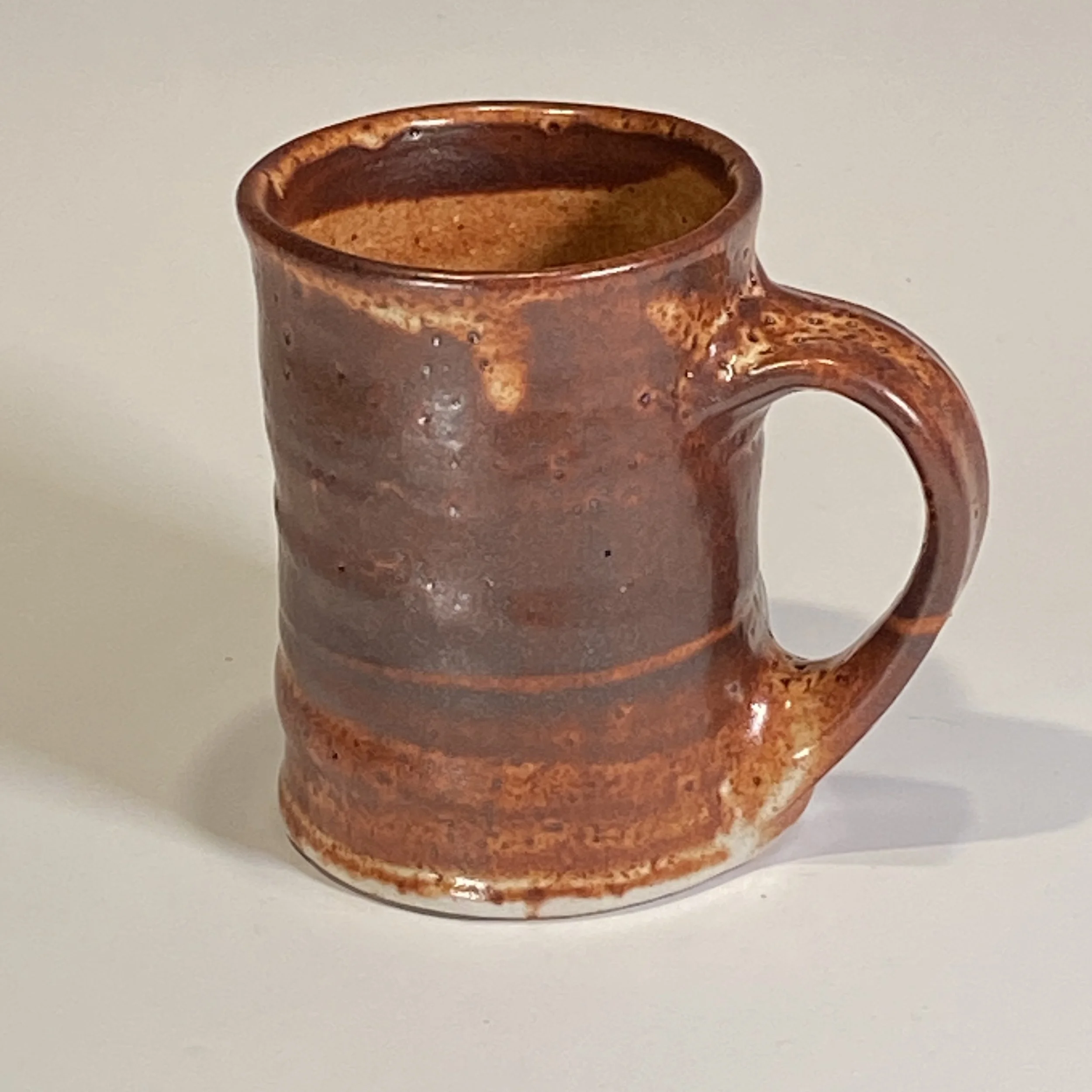 RJ Mug shino glaze 4x3