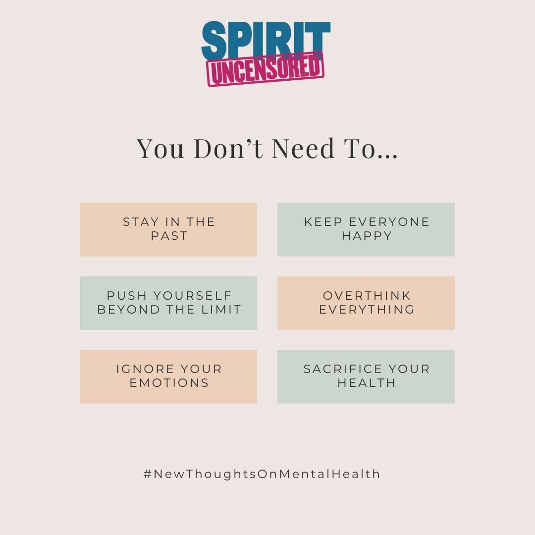 You got this! 
Join Spirit Uncensored this Sunday for &quot;New Thoughts On... Mental Health.&quot; 
Our monthly virtual conversation series features inclusive discussions of spiritual perspectives on social and cultural issues.

#MentalHealth #NewTh
