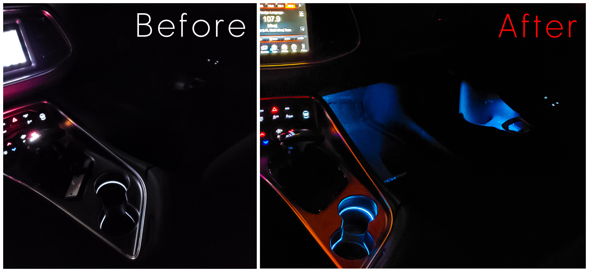 Dodge Challenger Ambient Lighting Kits