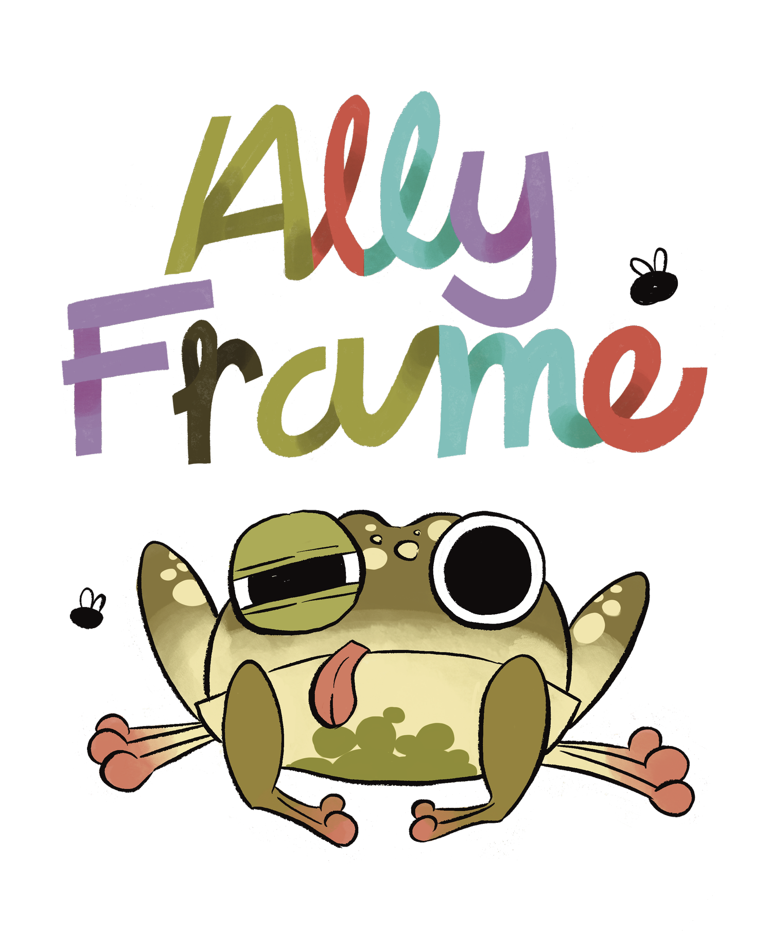 Ally Frame Illustration